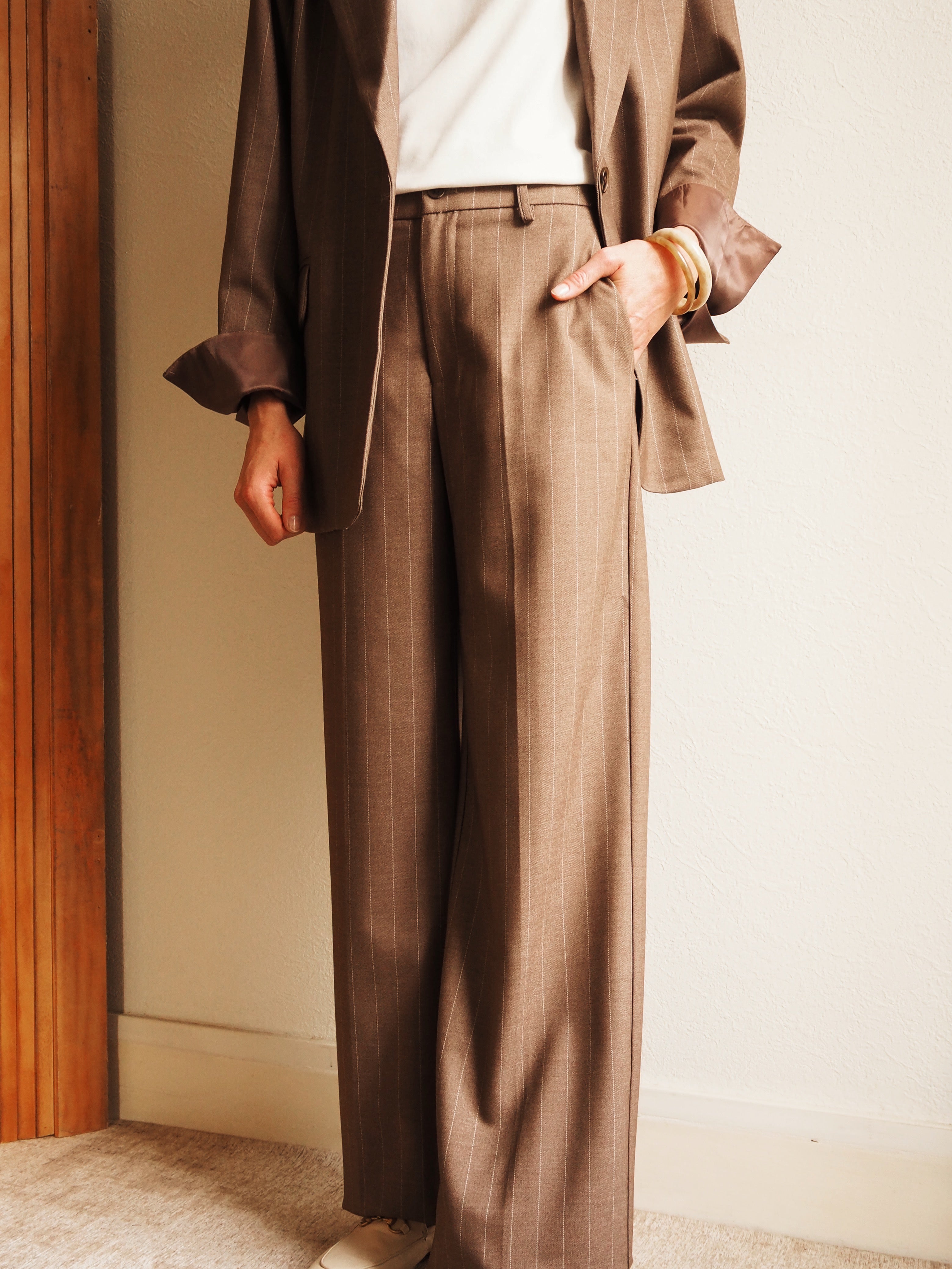 Pantalon Guiseppe Taupe