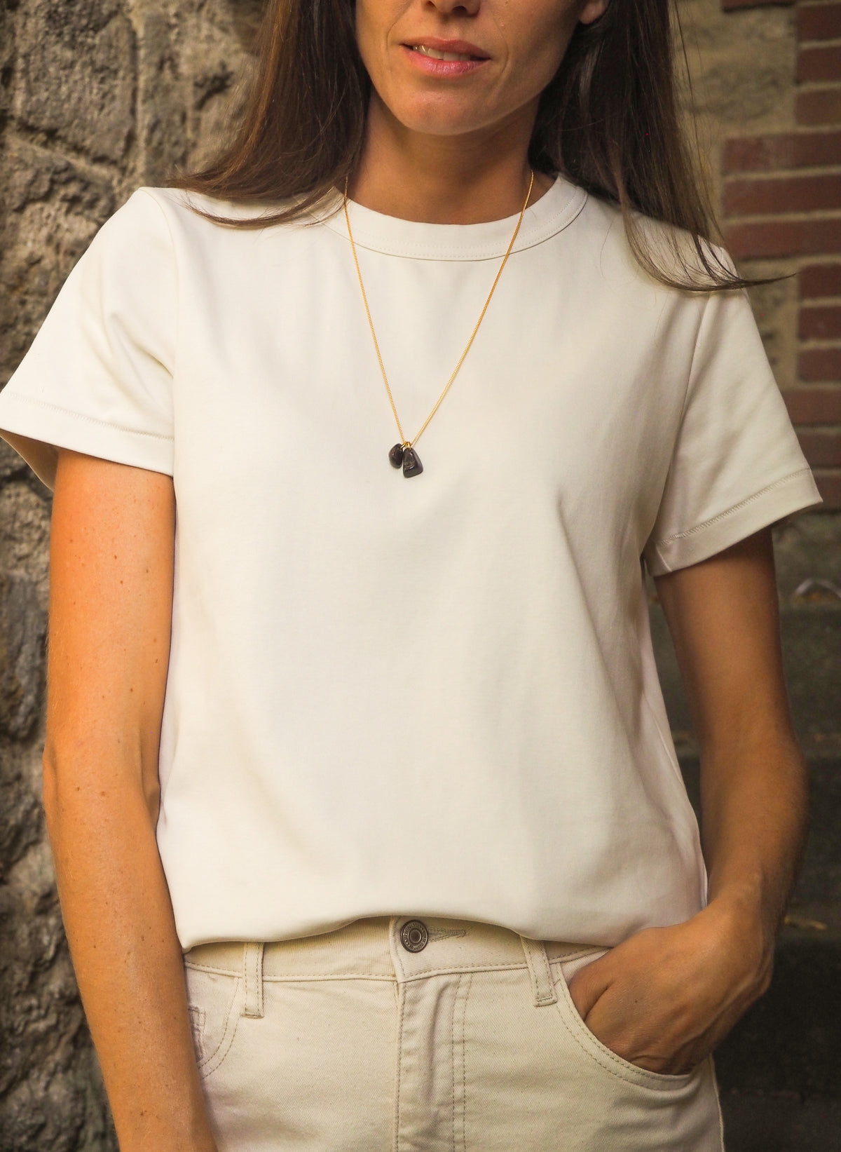 Tee-Shirt Écru