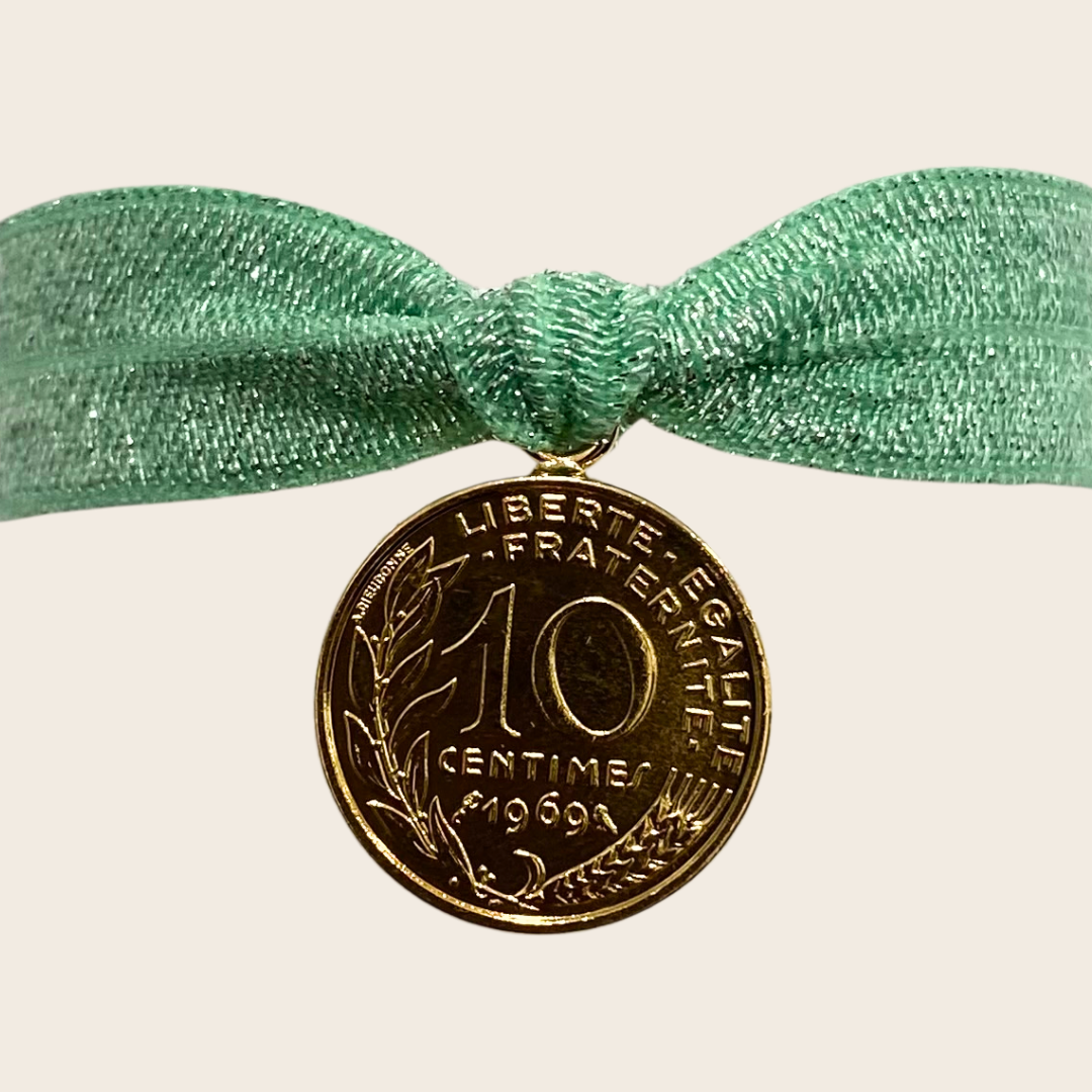 L'élastiqué Glitter Amande