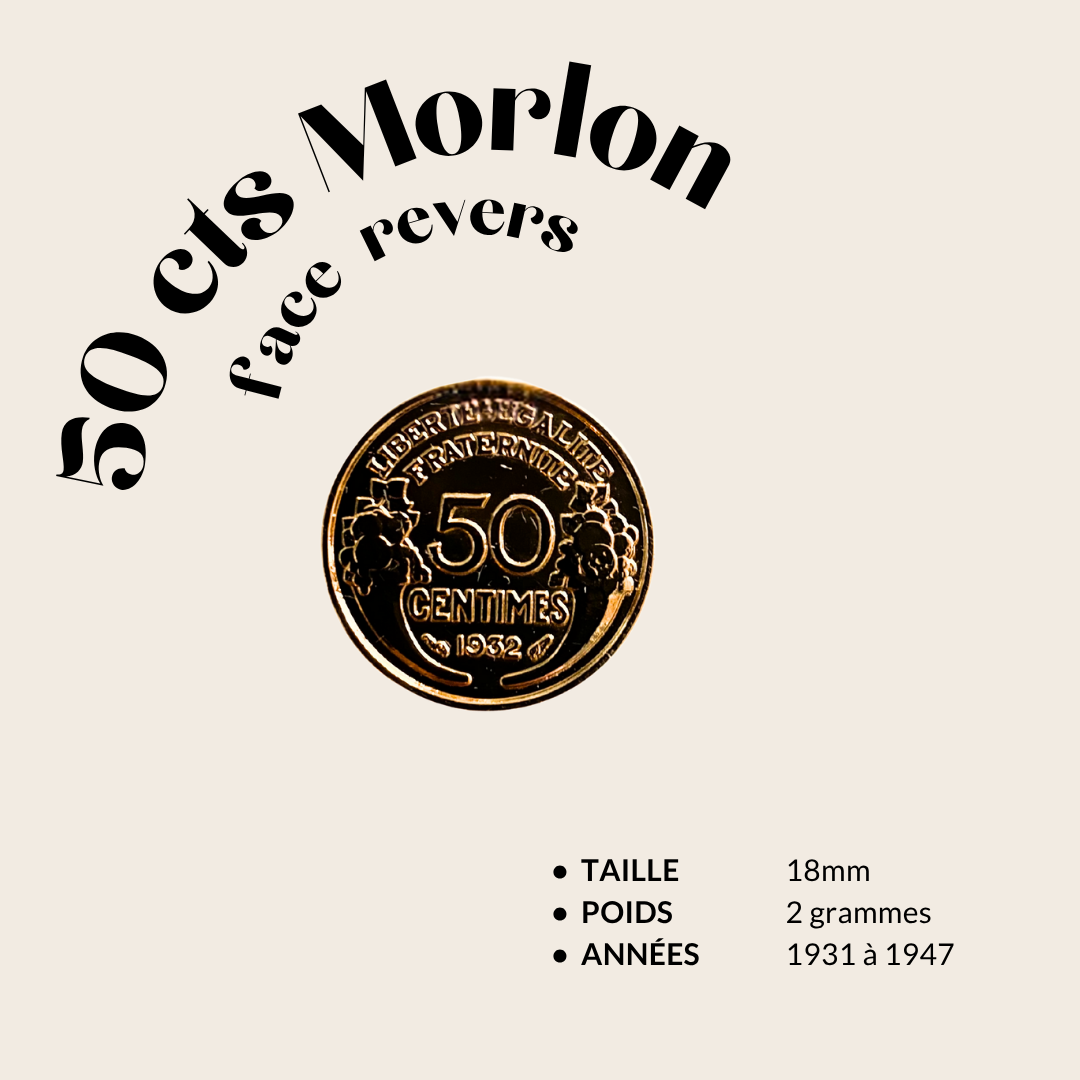 Bague 50 centimes Morlon