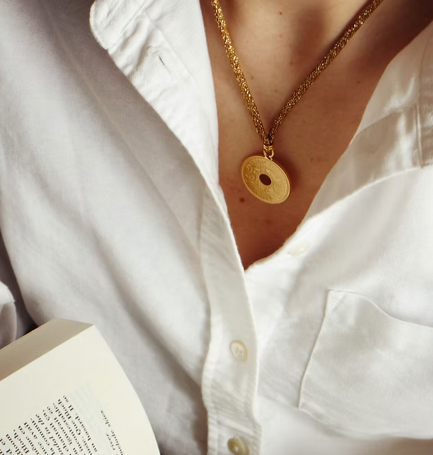 Collier irisé Bronze