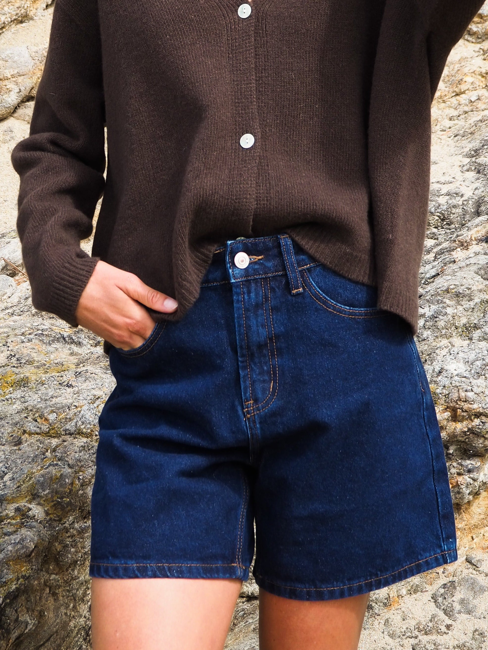 Short Denim Brut