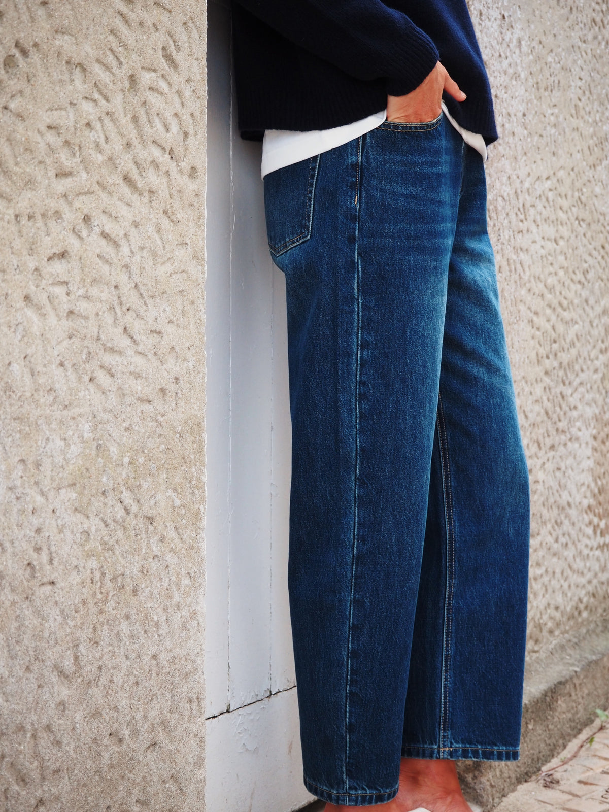Jean Boyfriend bleu