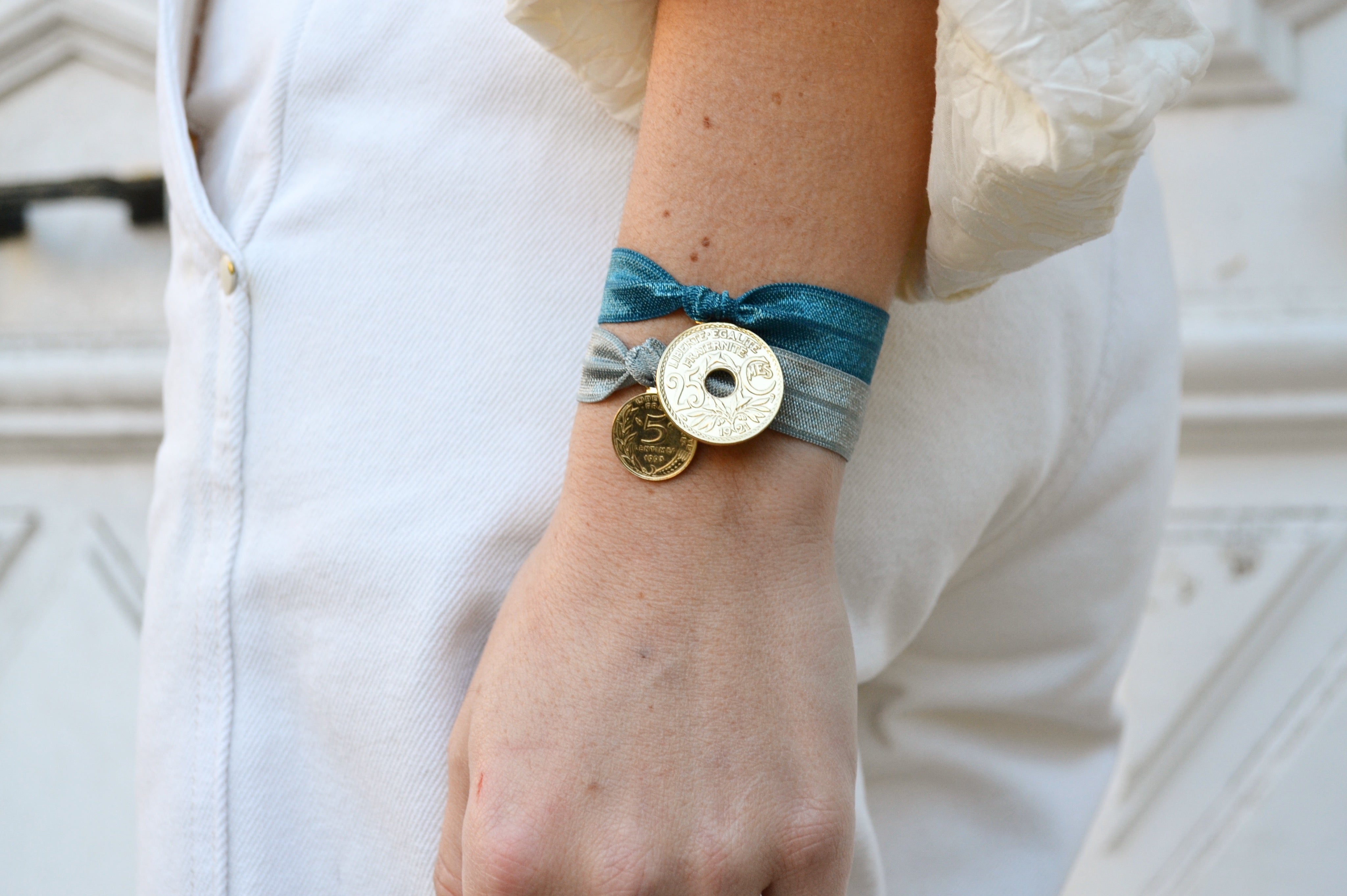 L'élastiqué Bleu Canard