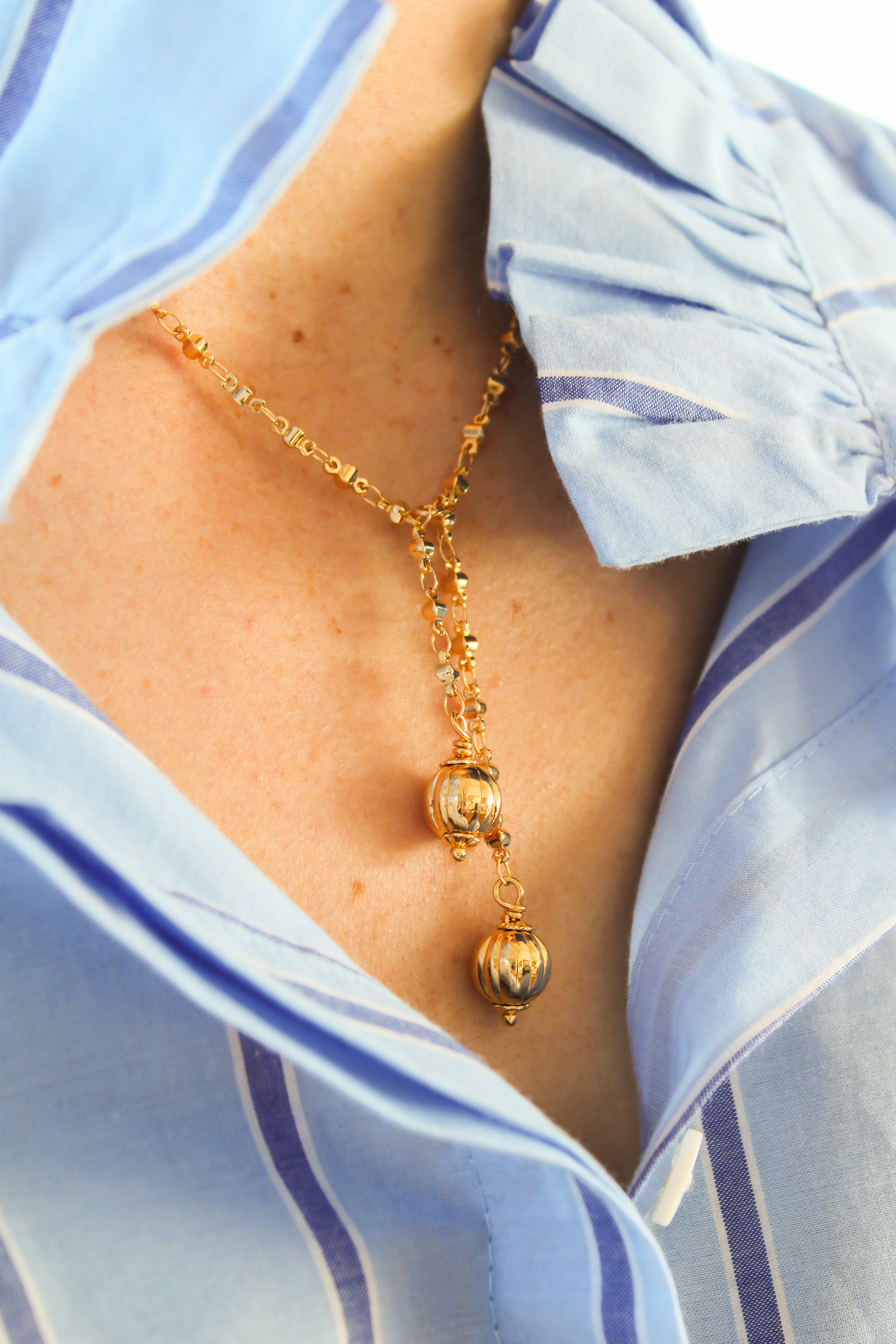 Chemise Noémie Bleue