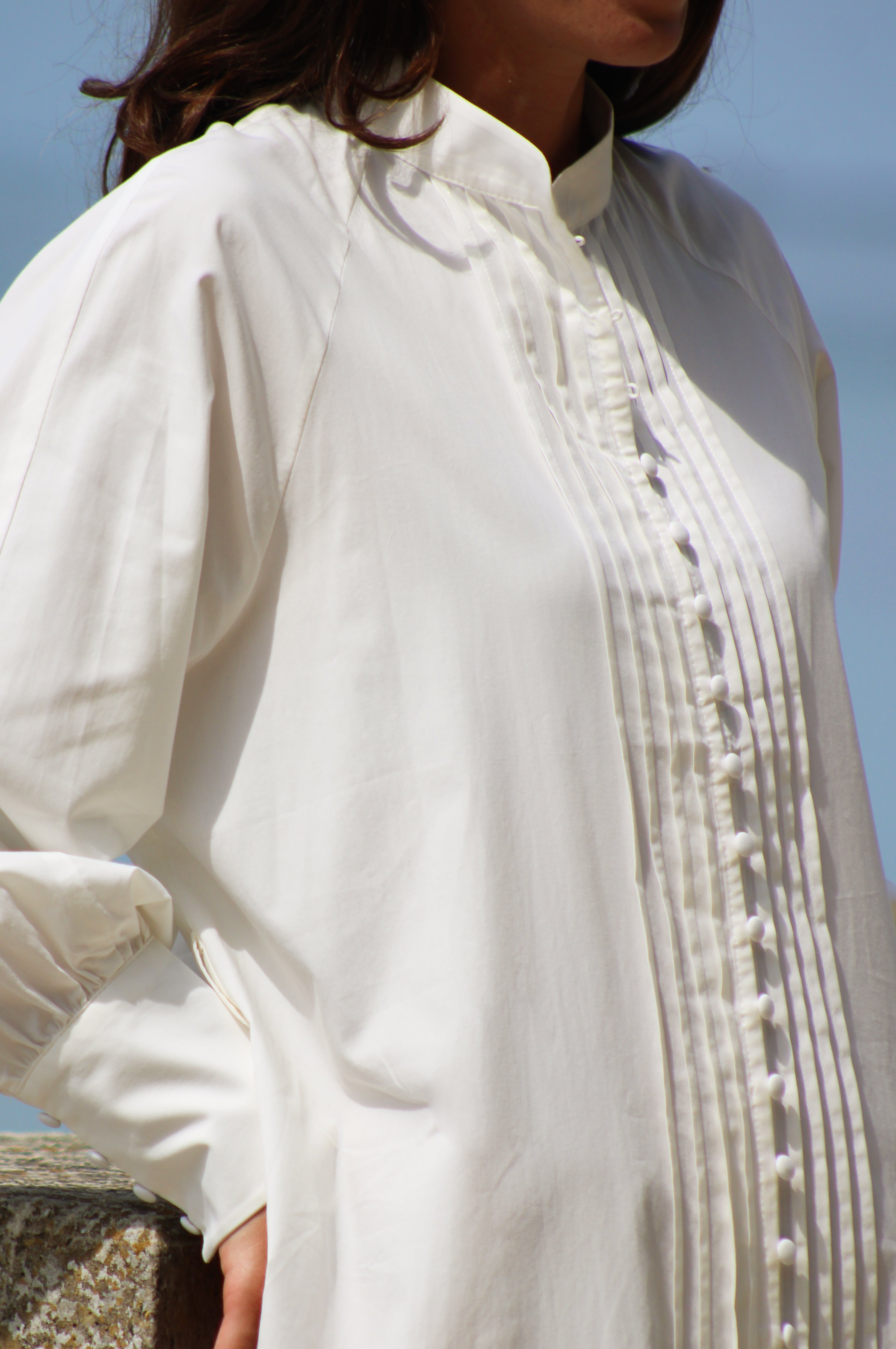 Robe Sandra blanche