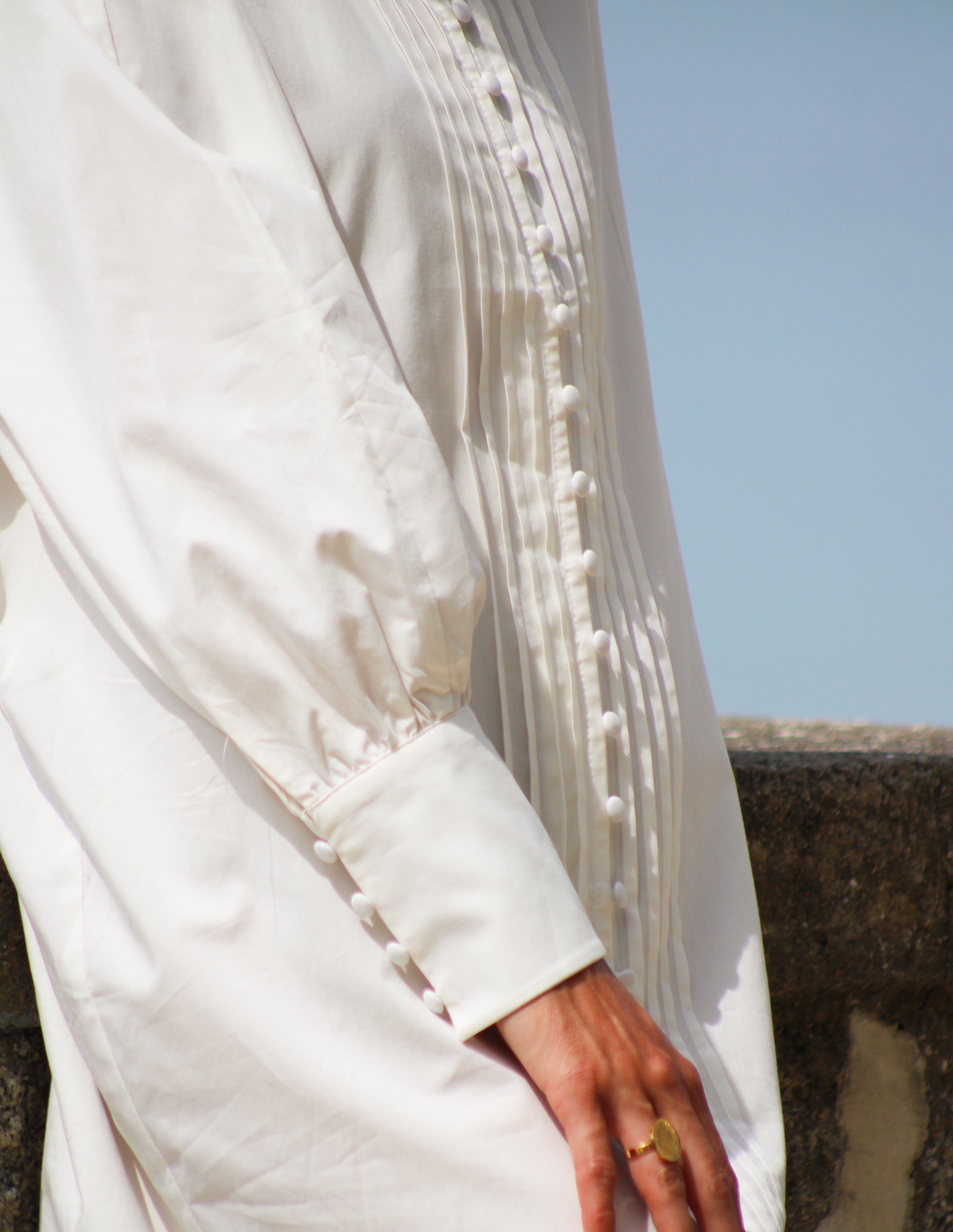 Robe Sandra blanche