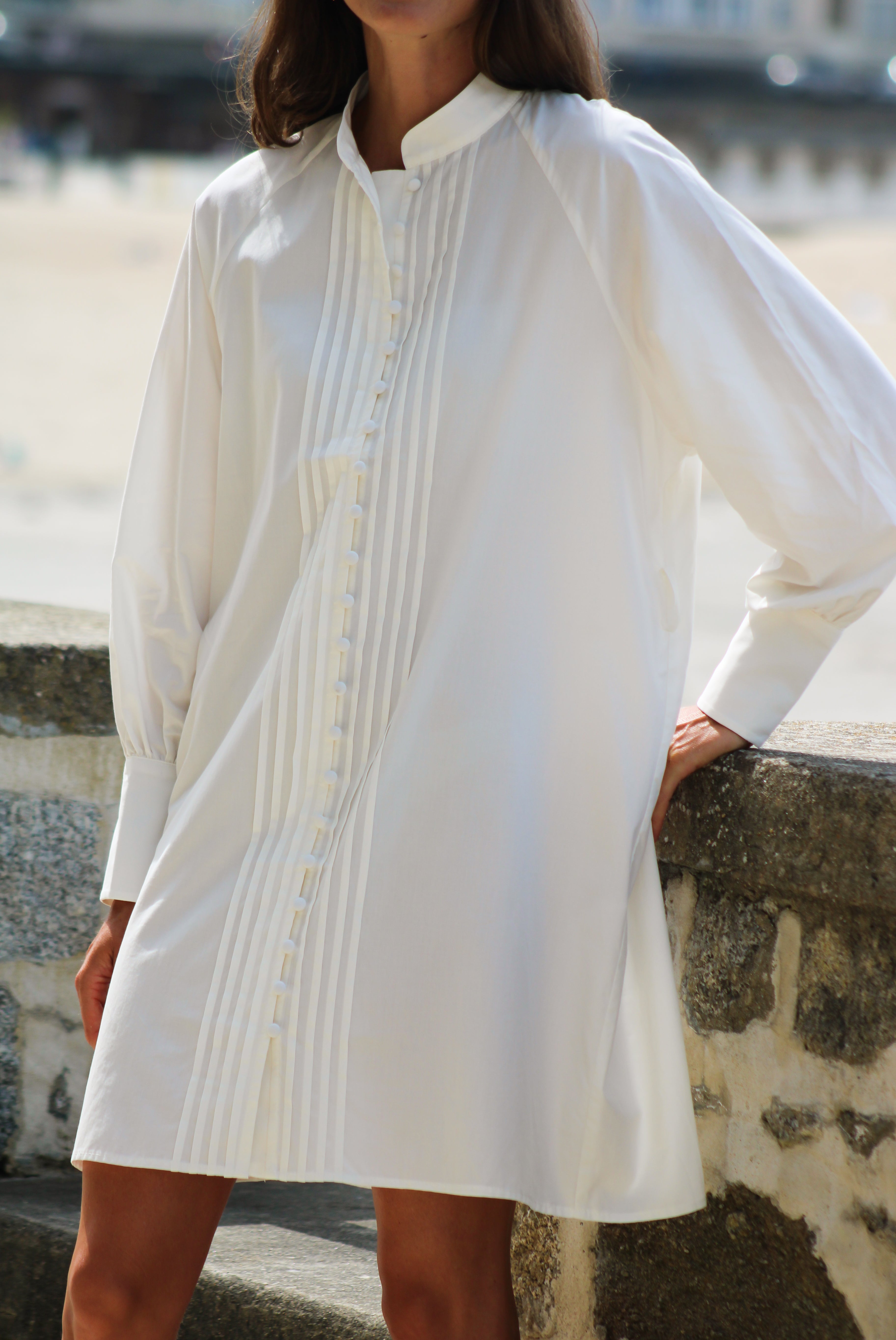 Robe Sandra blanche