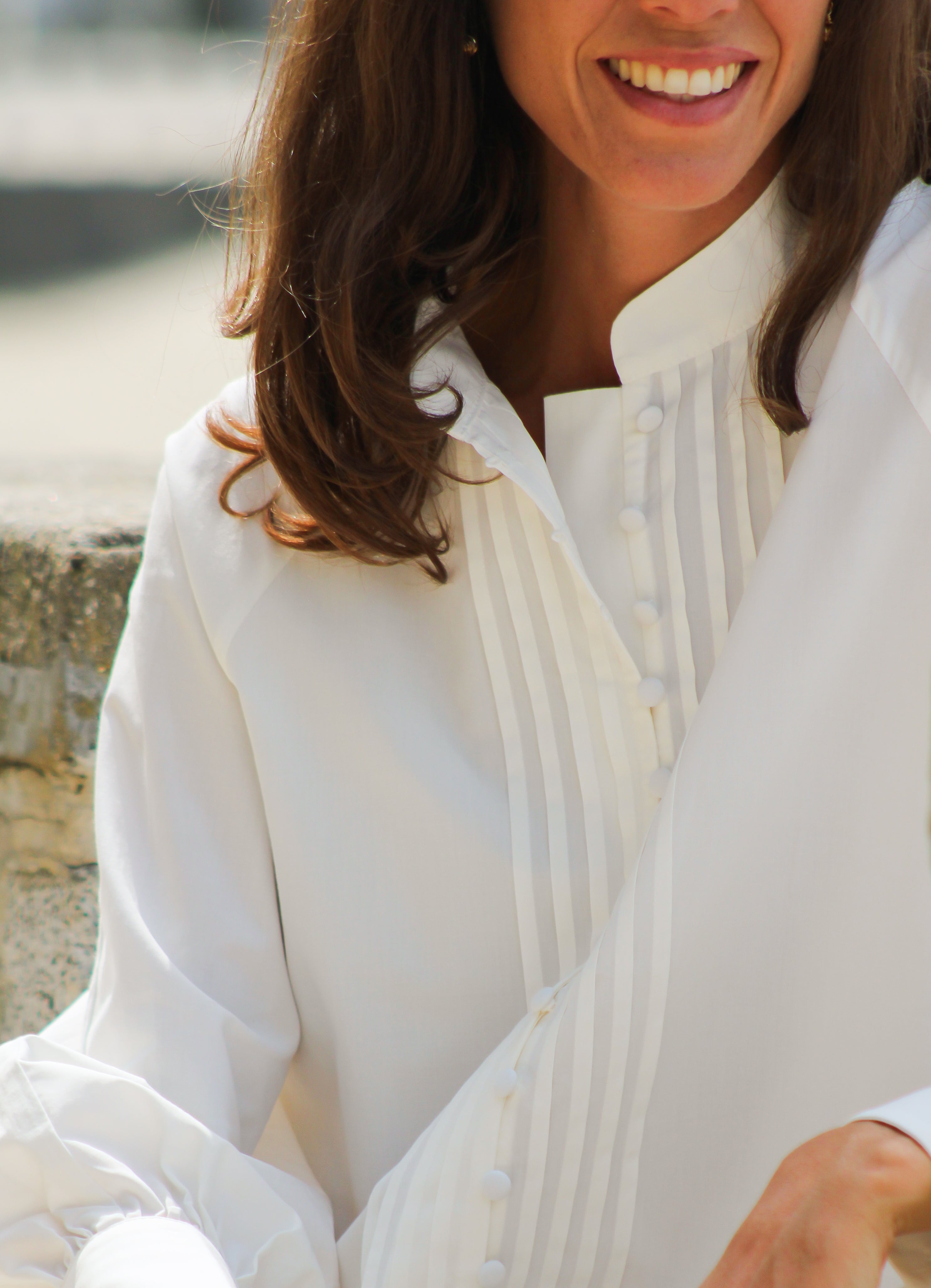 Robe Sandra blanche