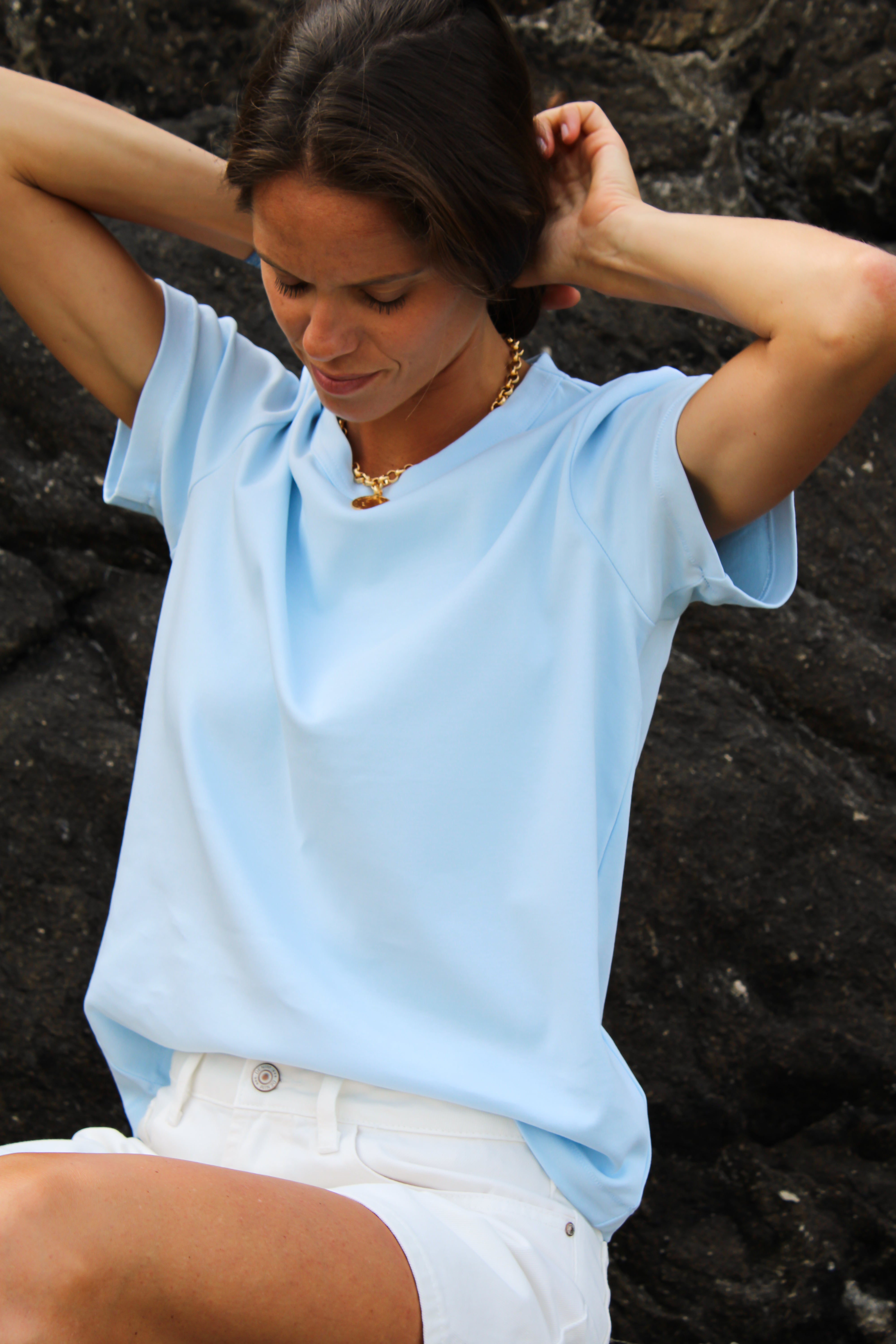 Tee-Shirt Bleu ciel
