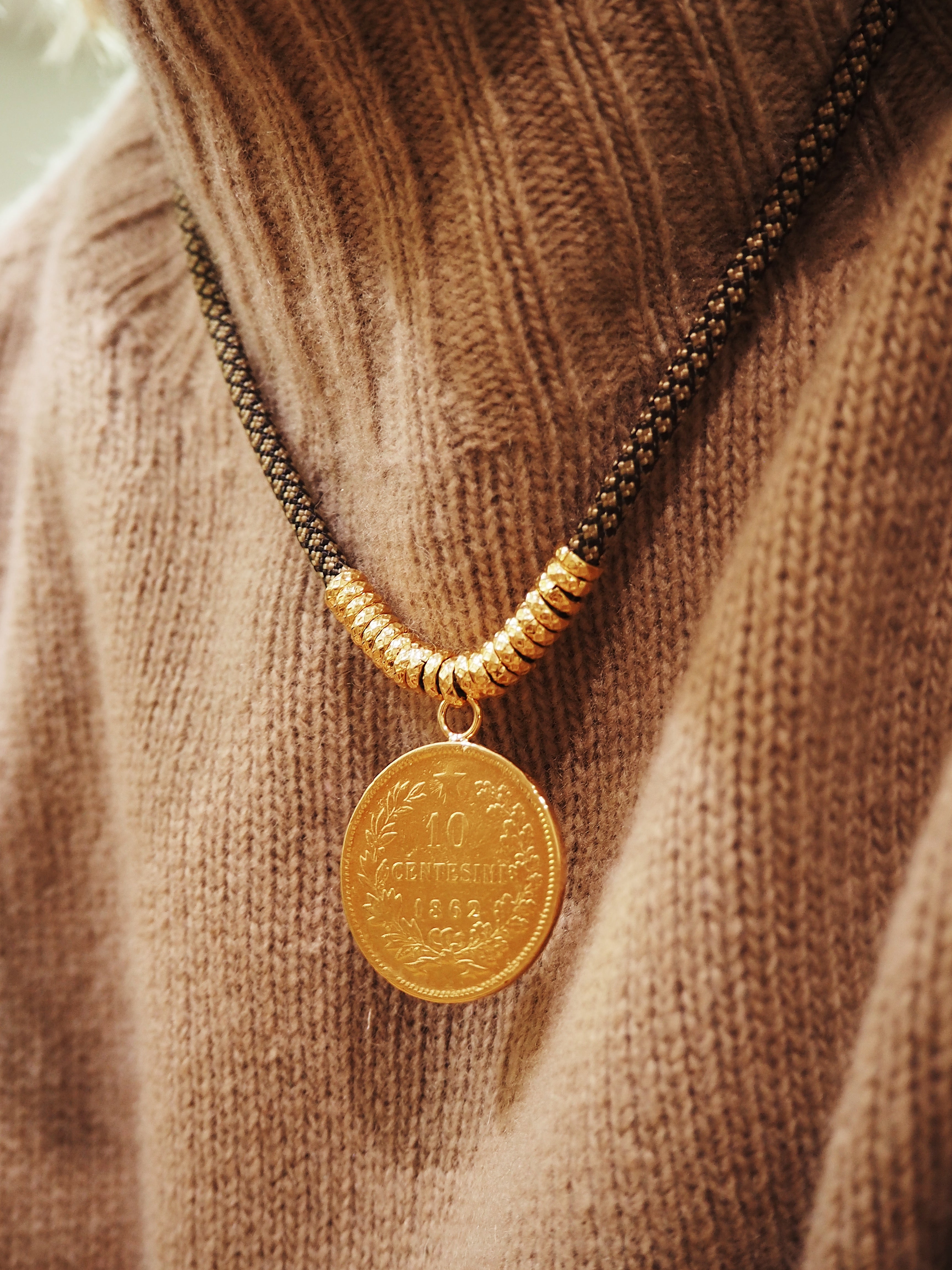 Pièce Unique N.7 - Collier Paracorde Noir