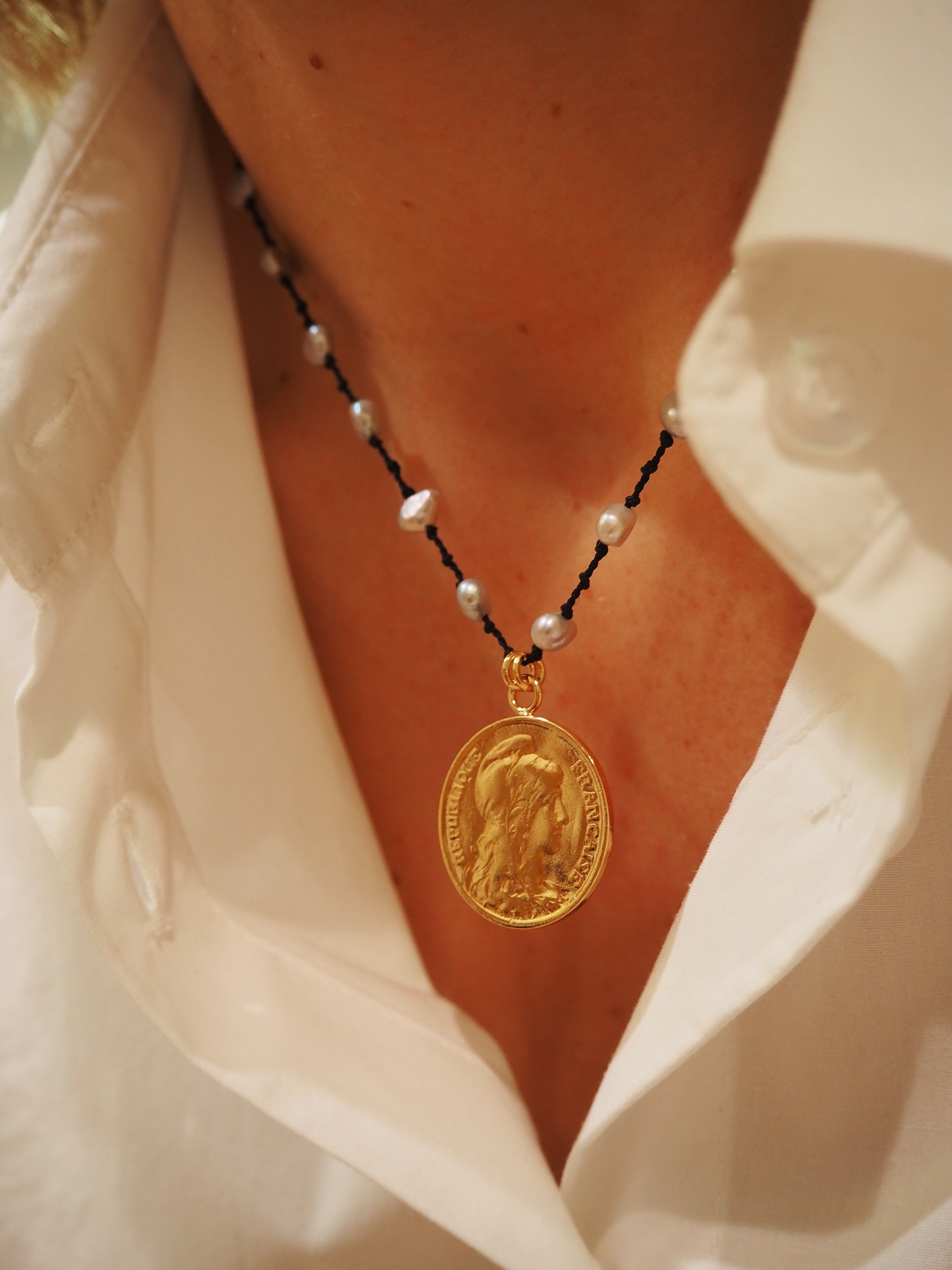 Pièce Unique N.9 - Collier Perles