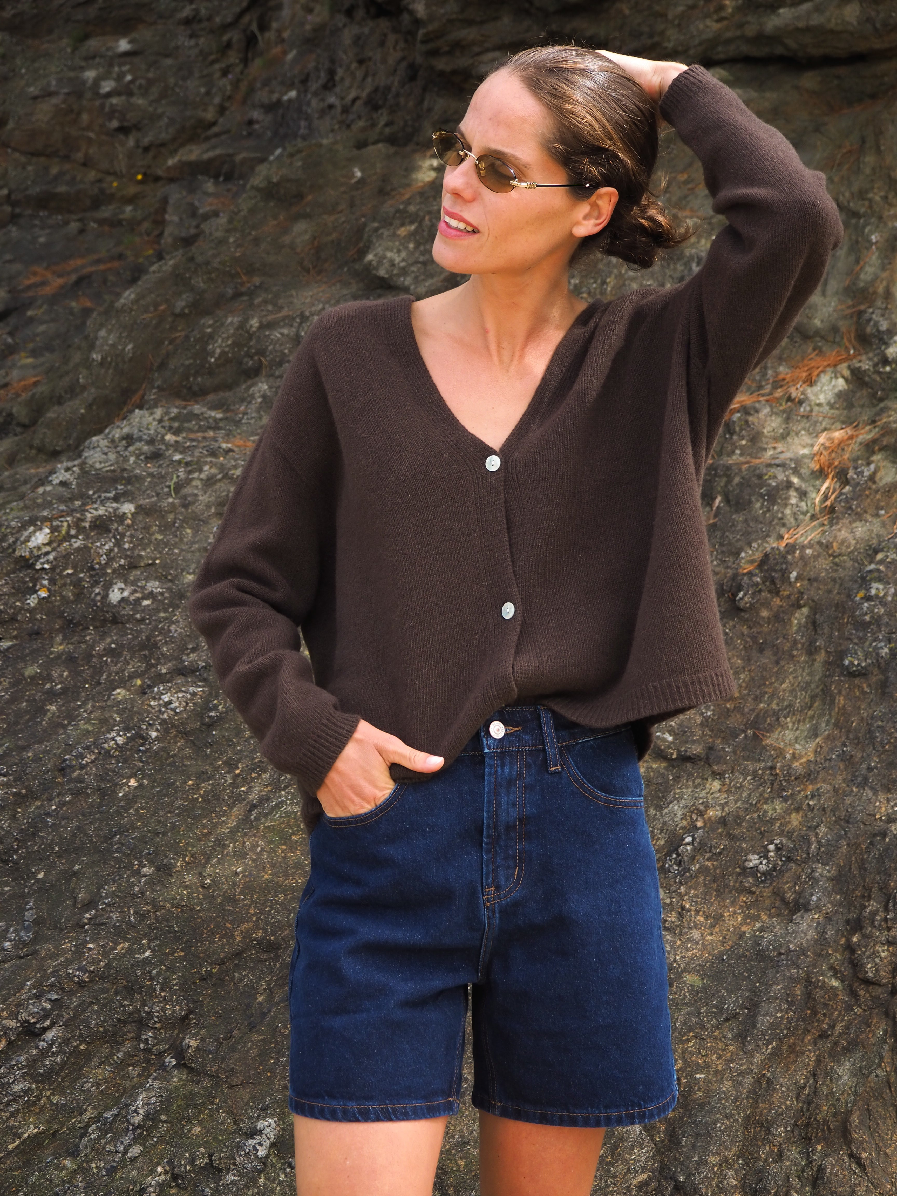 Cardigan Chocolat