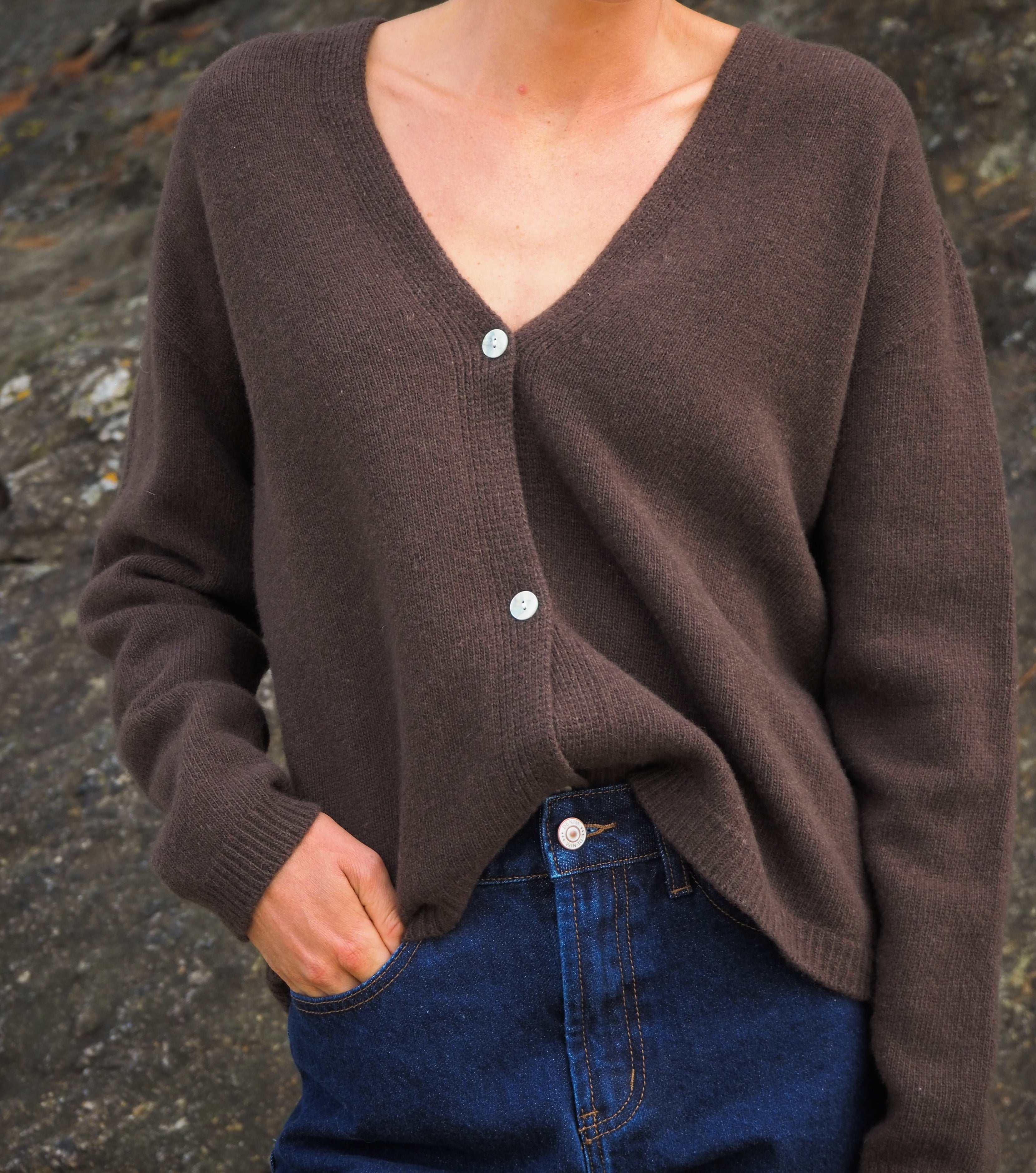 Cardigan Chocolat