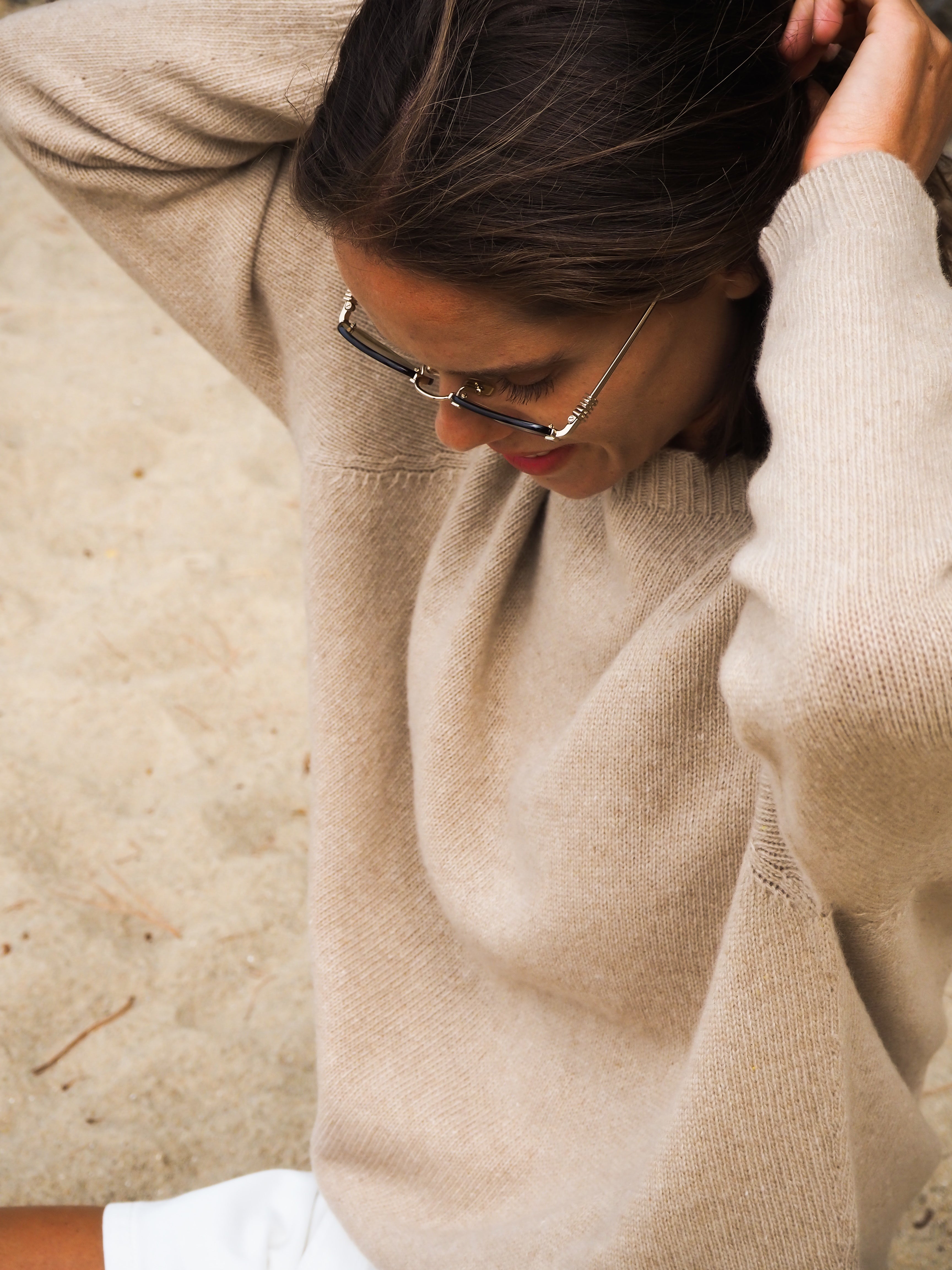 Le pull col Rond Ficelle