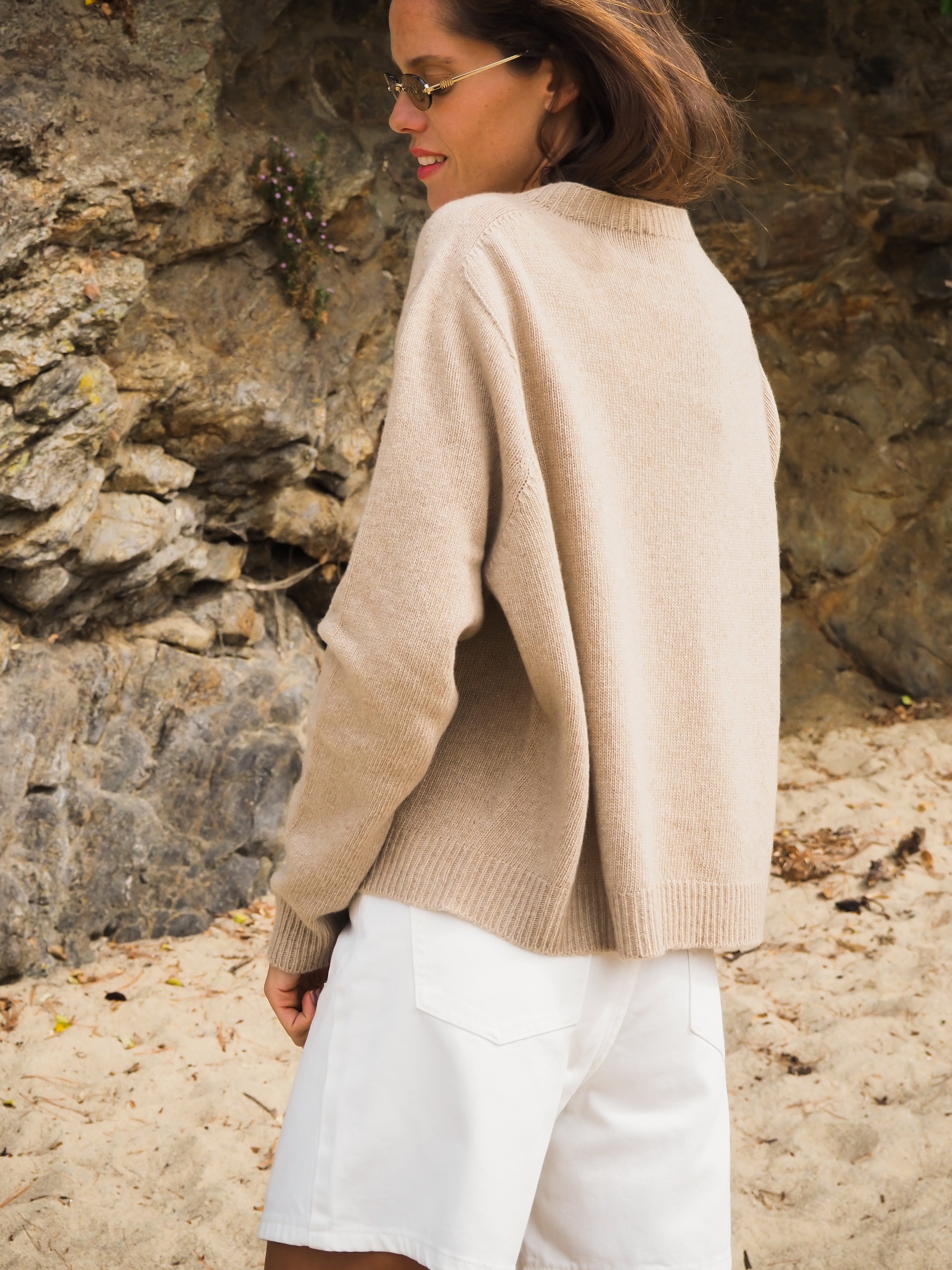 Le pull col Rond Ficelle