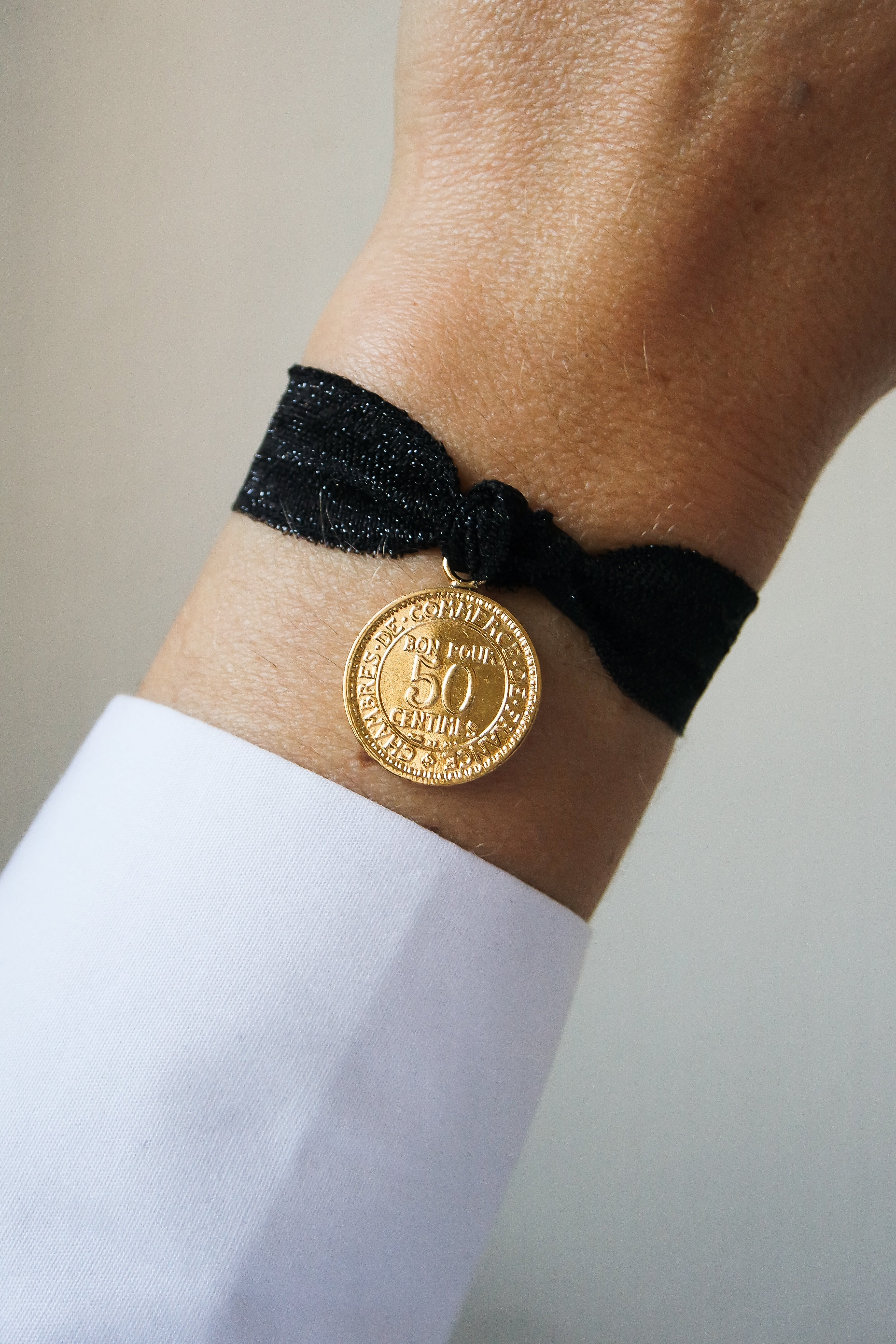 L'élastiqué Glitter Black