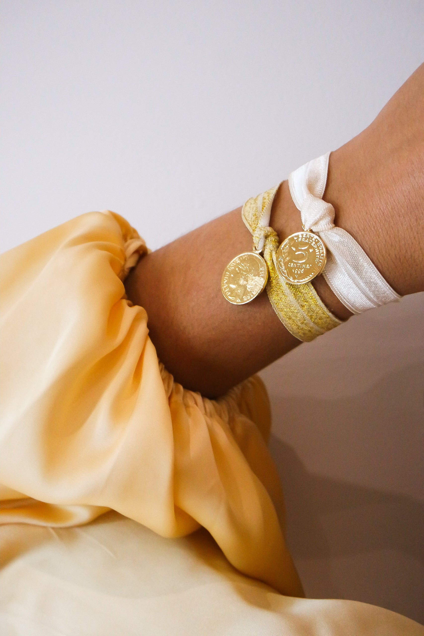 L'élastiqué Glitter Doré