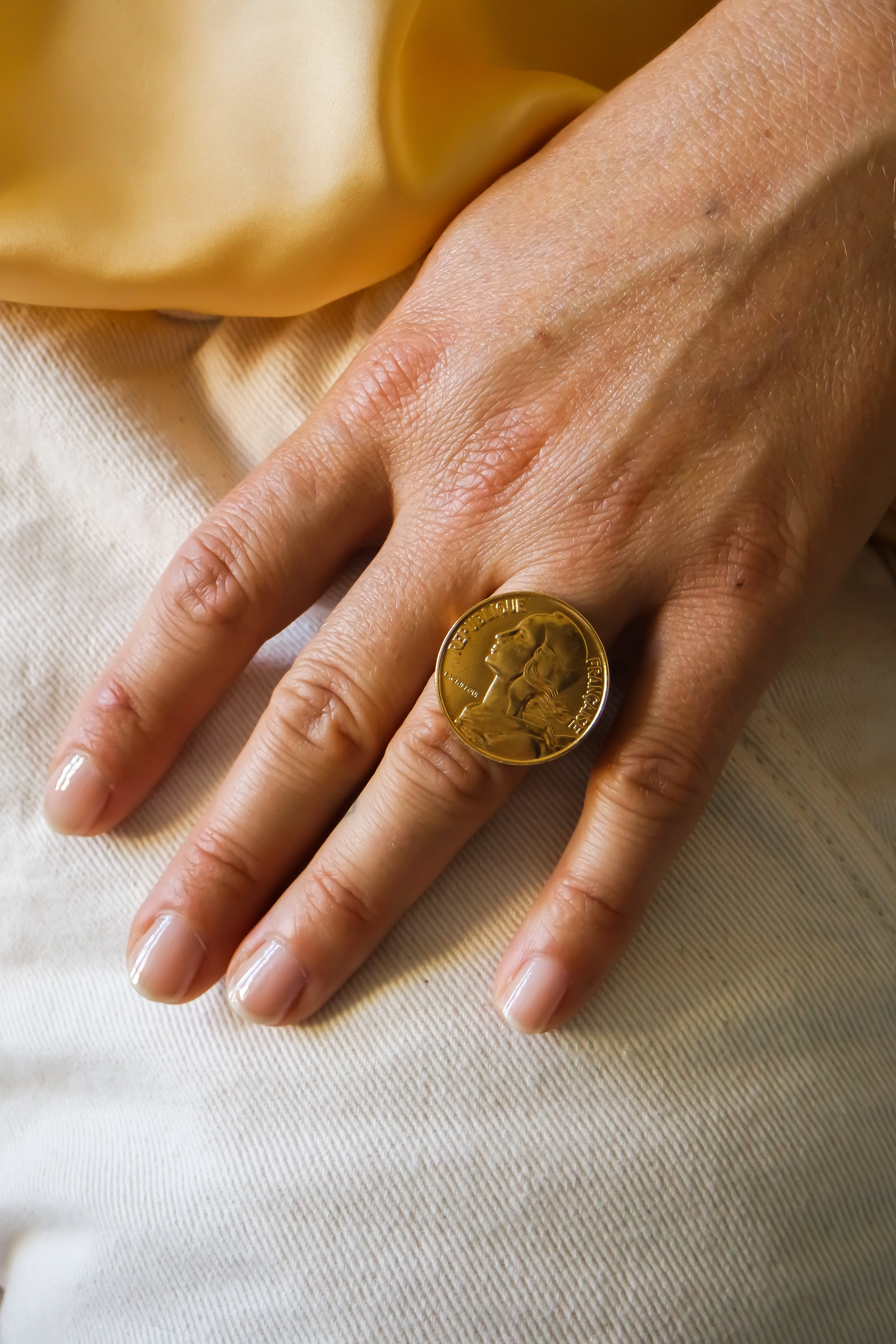 Bague 20 centimes Marianne