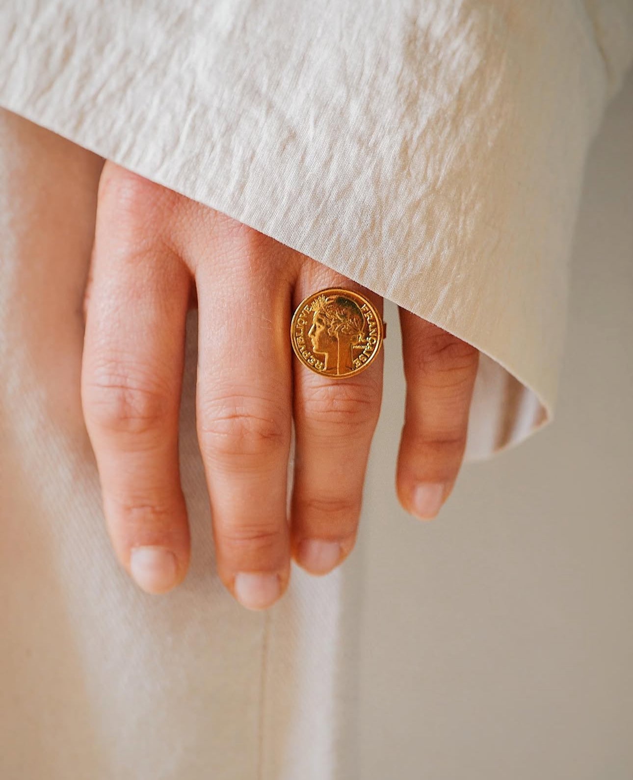 Bague 50 centimes Morlon