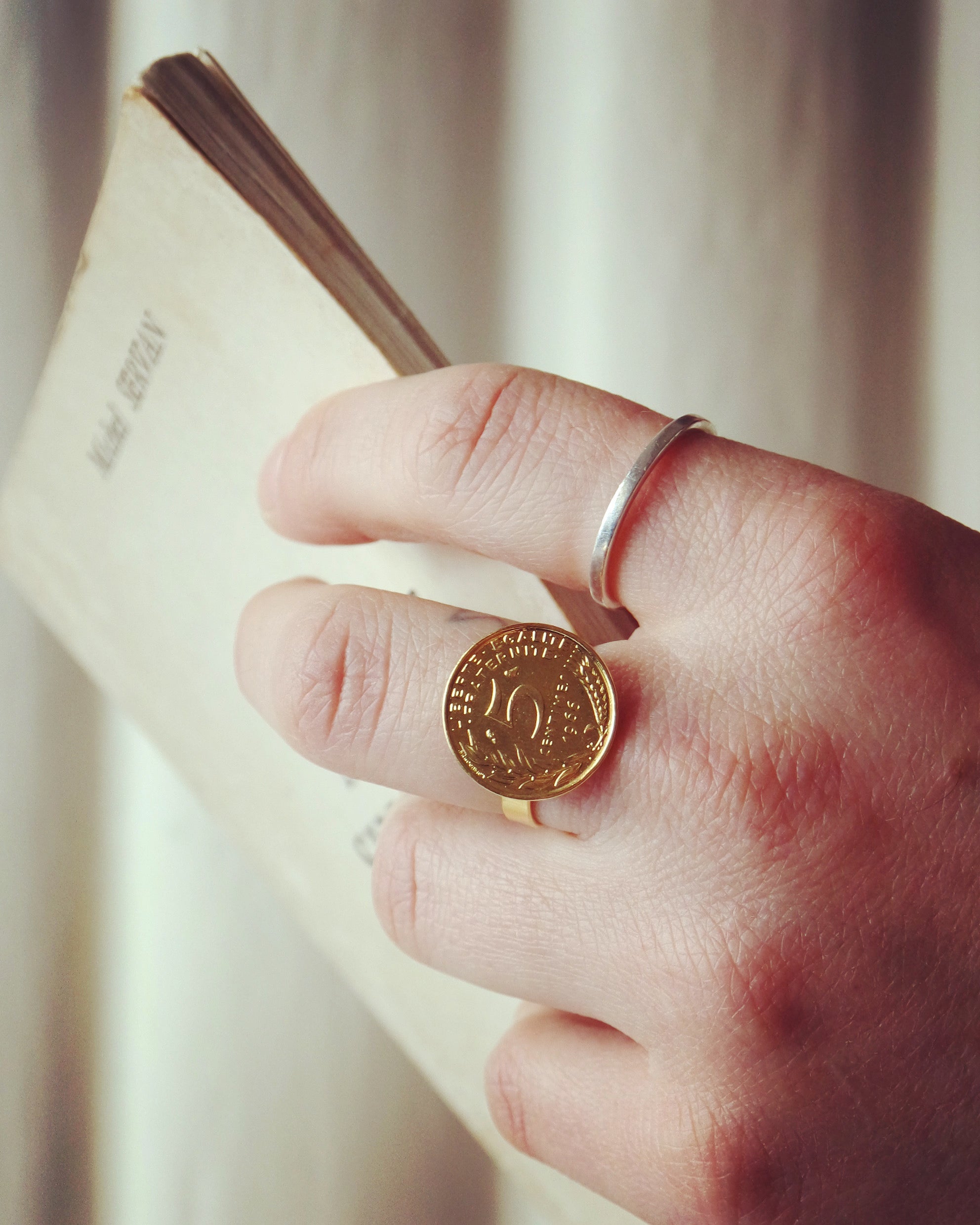 Bague 5 centimes