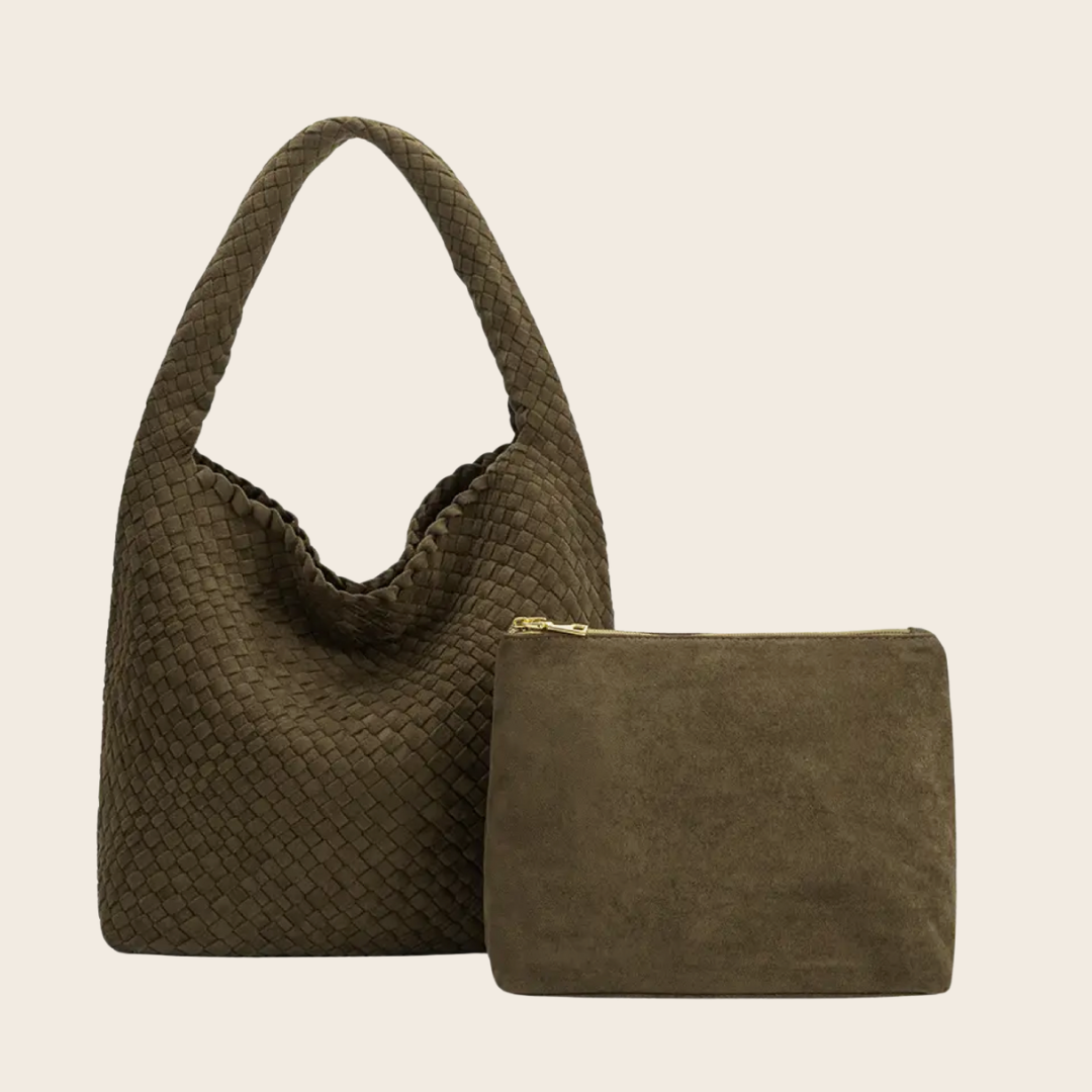 Sac Johanna suède Olive