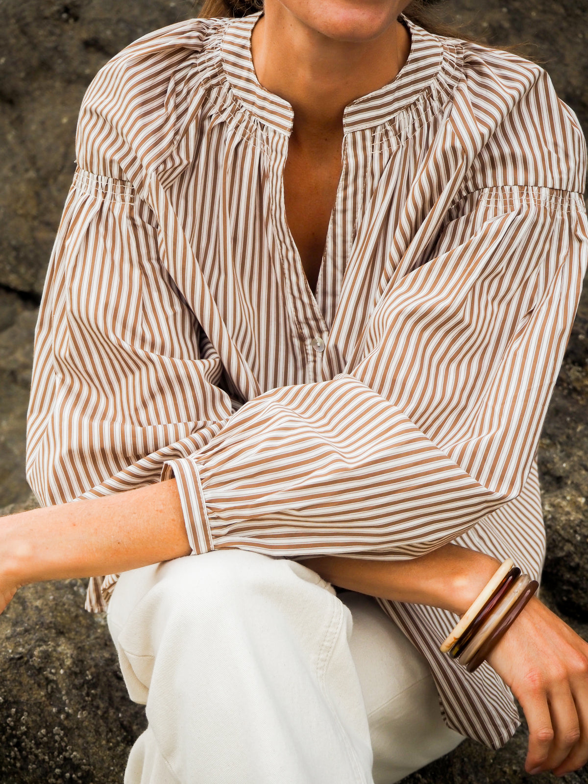 Blouse Emmanuelle Camel