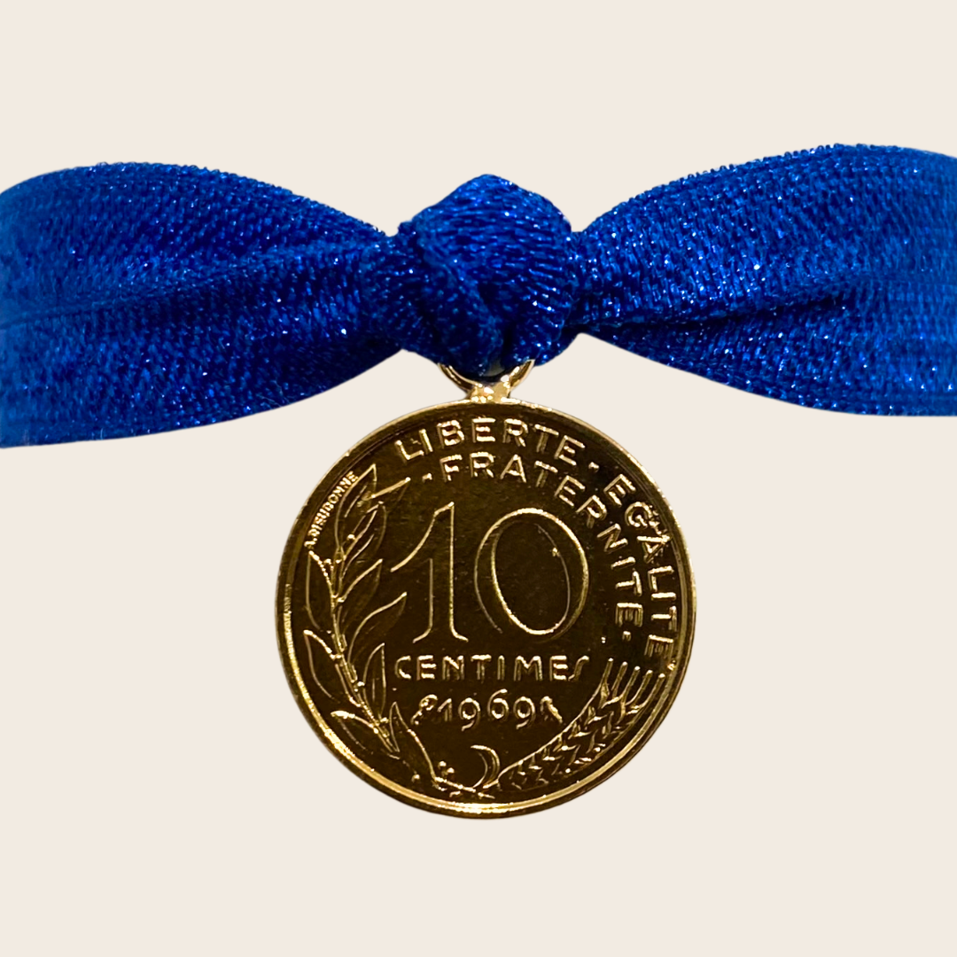 L'élastiqué Glitter Saphir