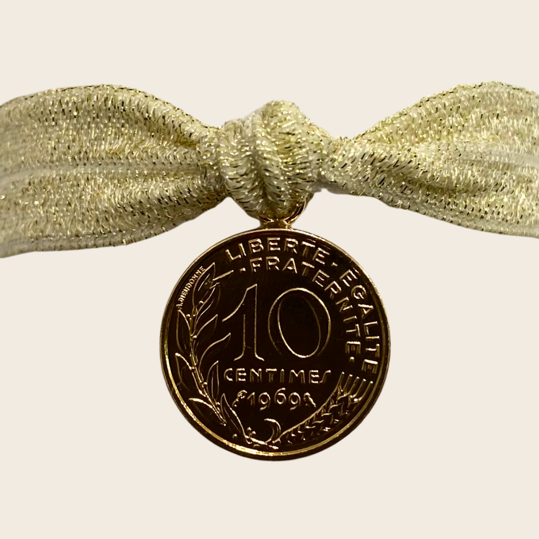 L'élastiqué Glitter Doré