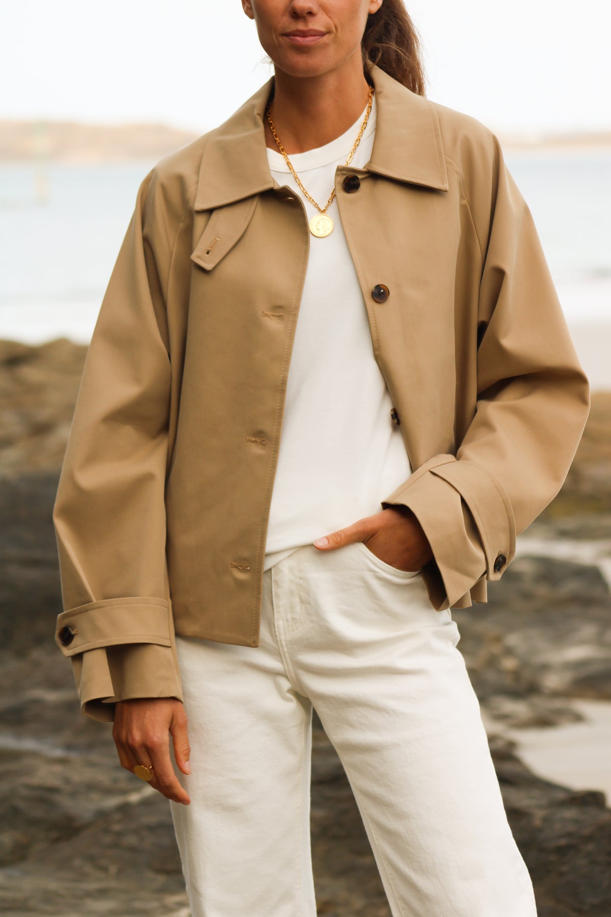 Trench-coat Beige