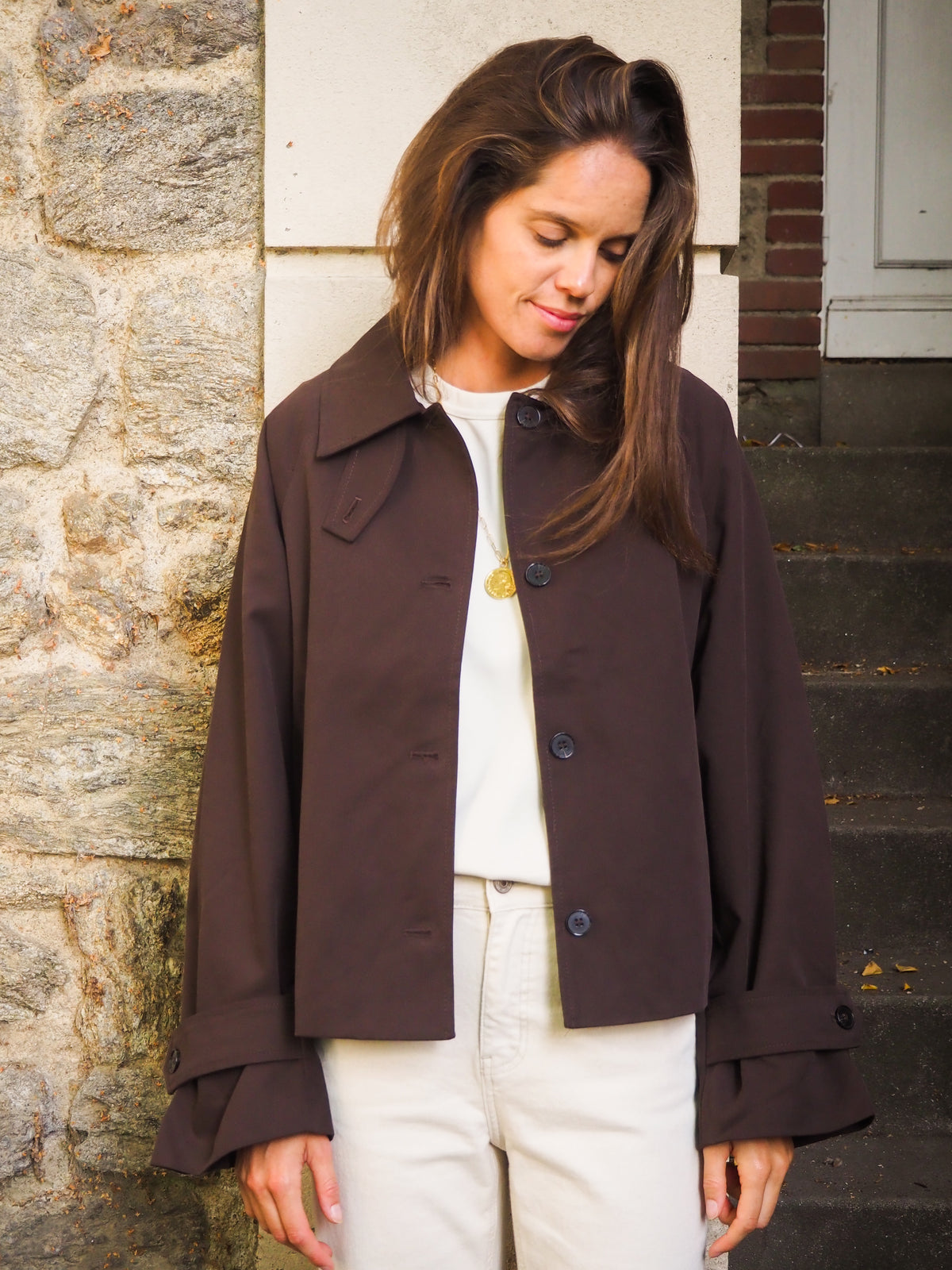 Trench-coat Chocolat
