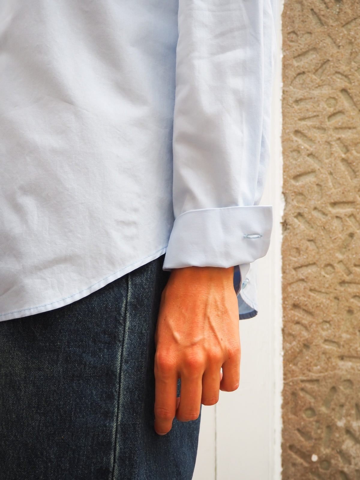Chemise Nadine Bleue