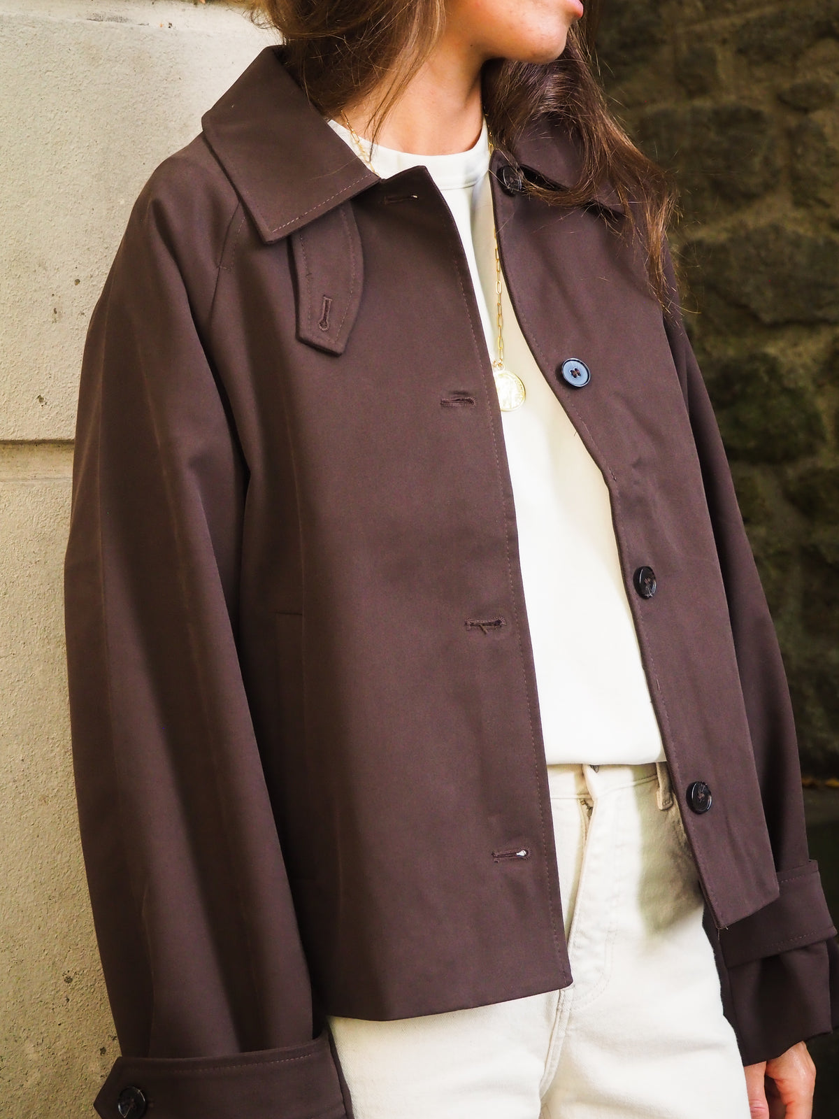 Trench-coat Chocolat