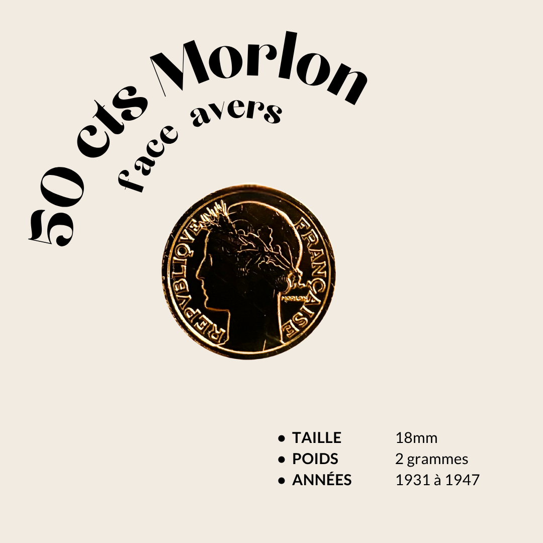 Bague 50 centimes Morlon