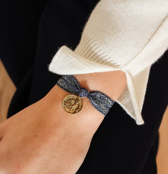 L'élastiqué Glitter Marine