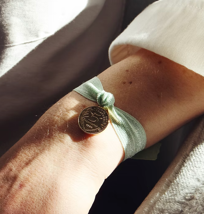 L'élastiqué Vert d'eau