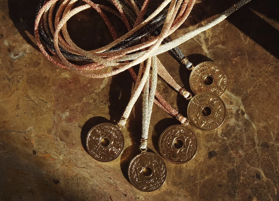 Collier irisé Bronze