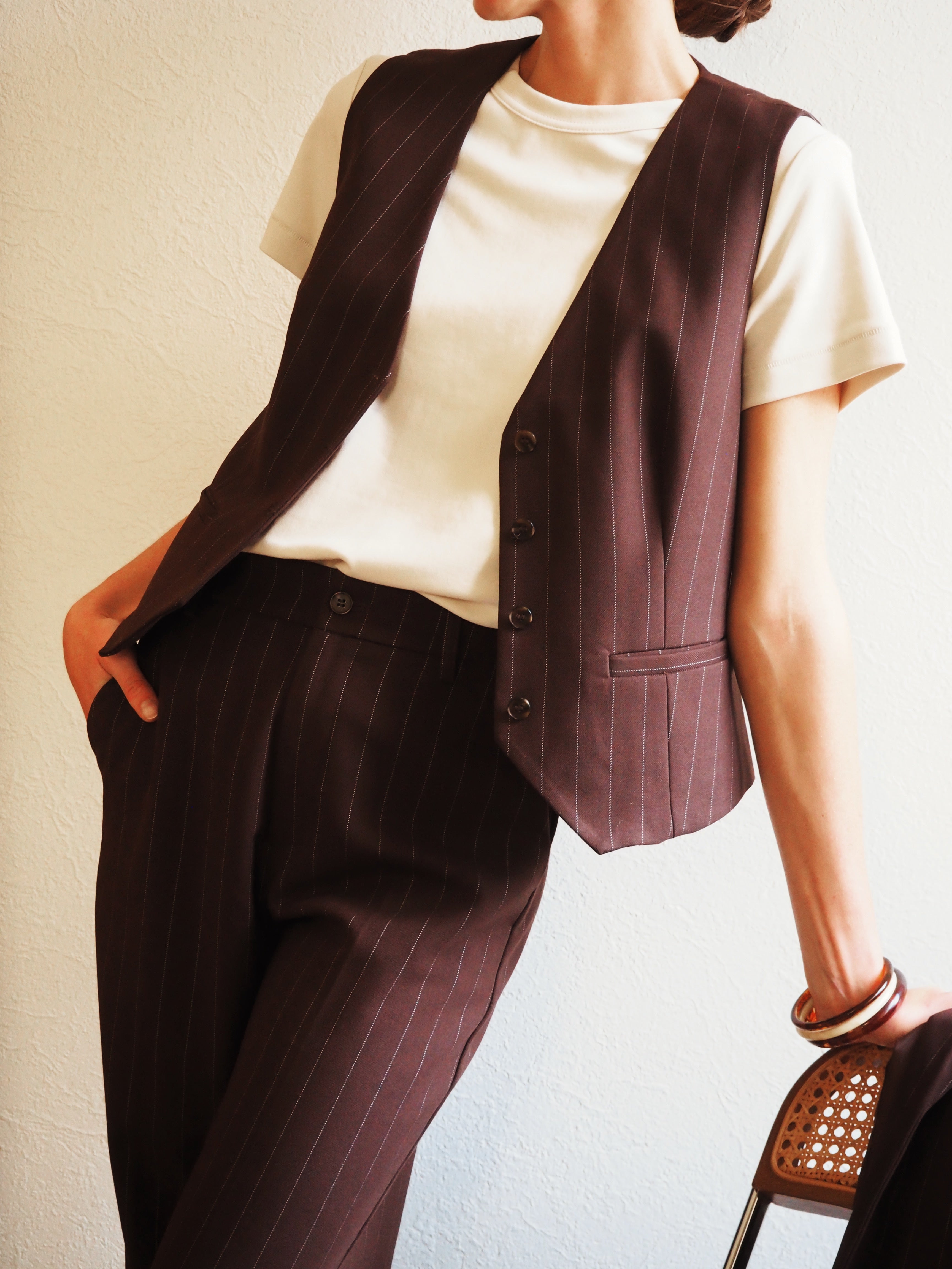 Pantalon Guiseppe Chocolat