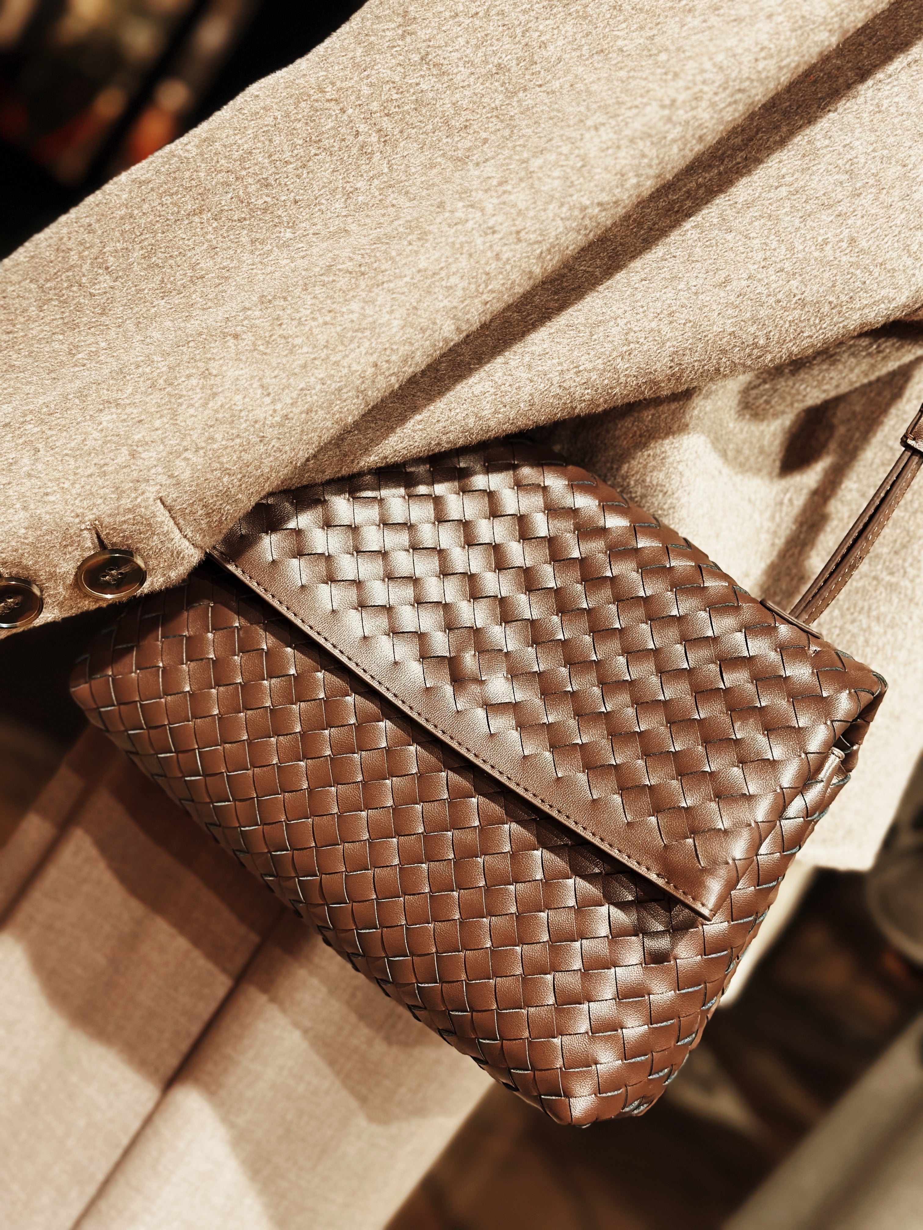 Sac Tressé chocolat