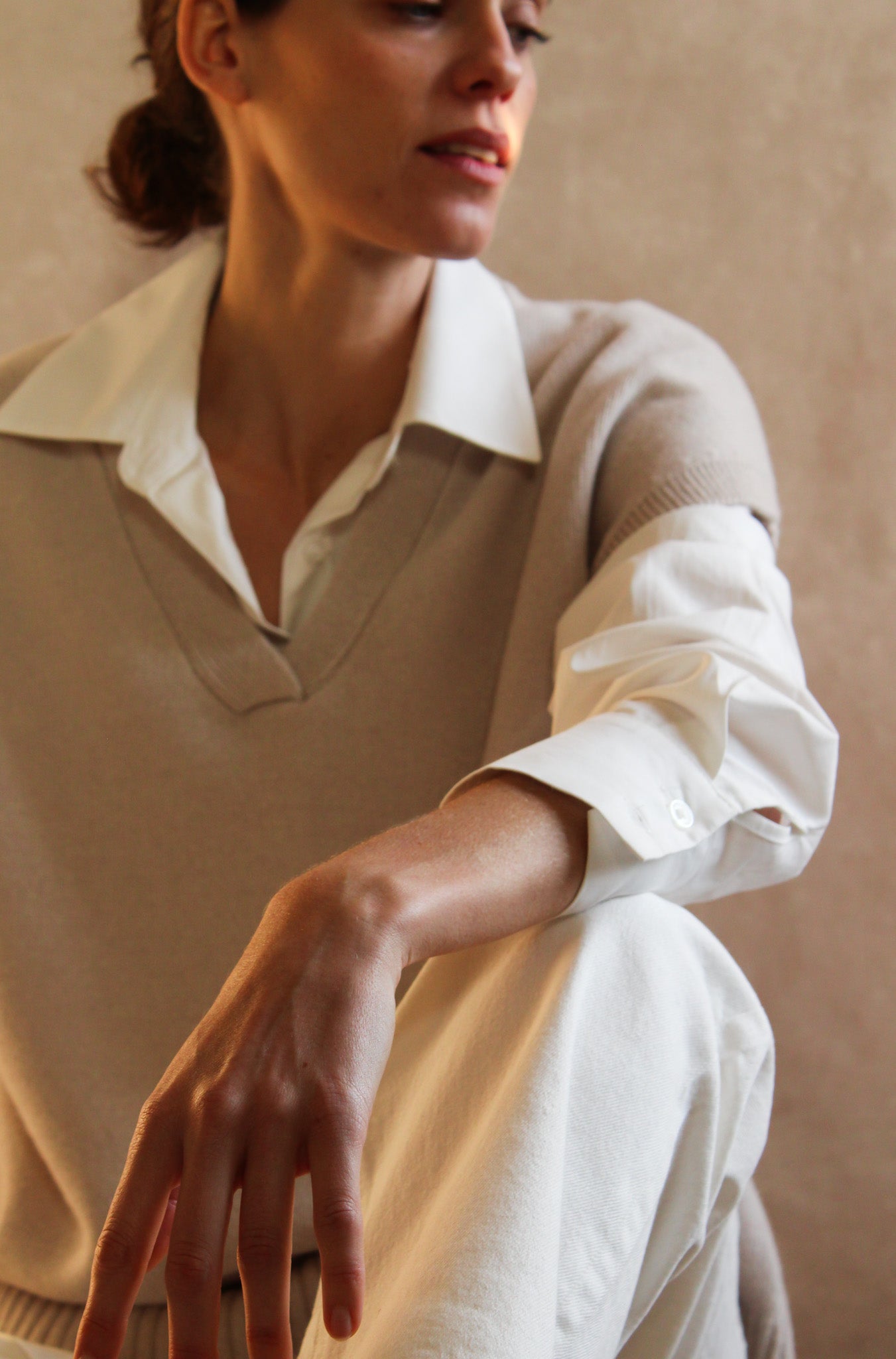 Le pull V Poudre