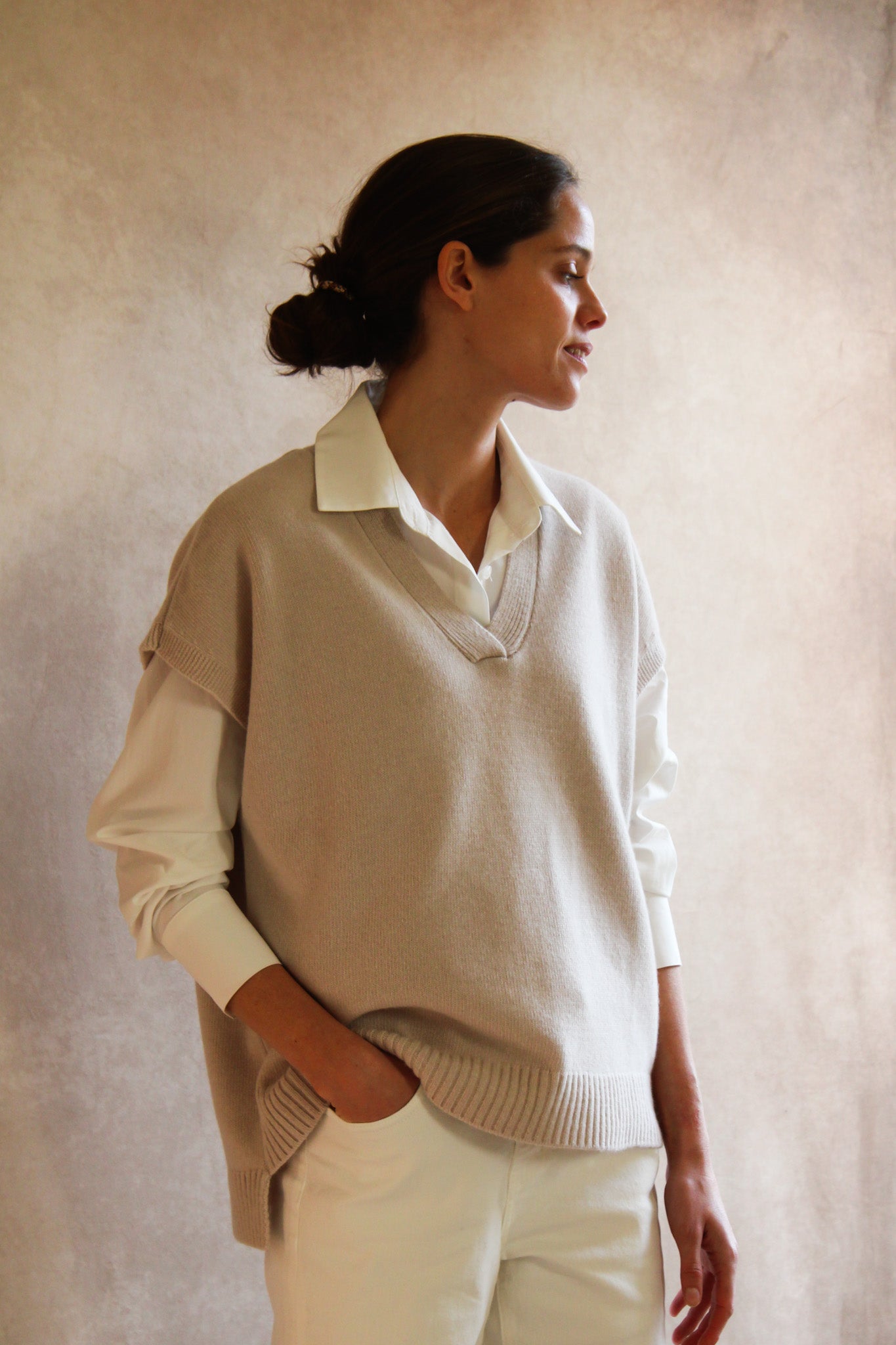 Le pull V Poudre