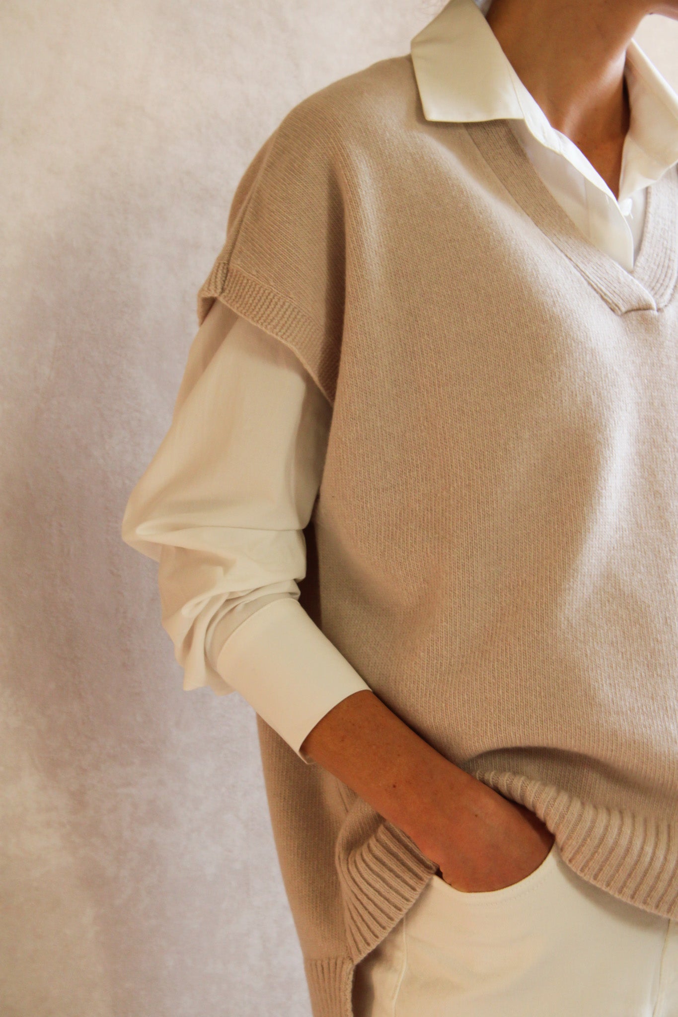 Le pull V Poudre