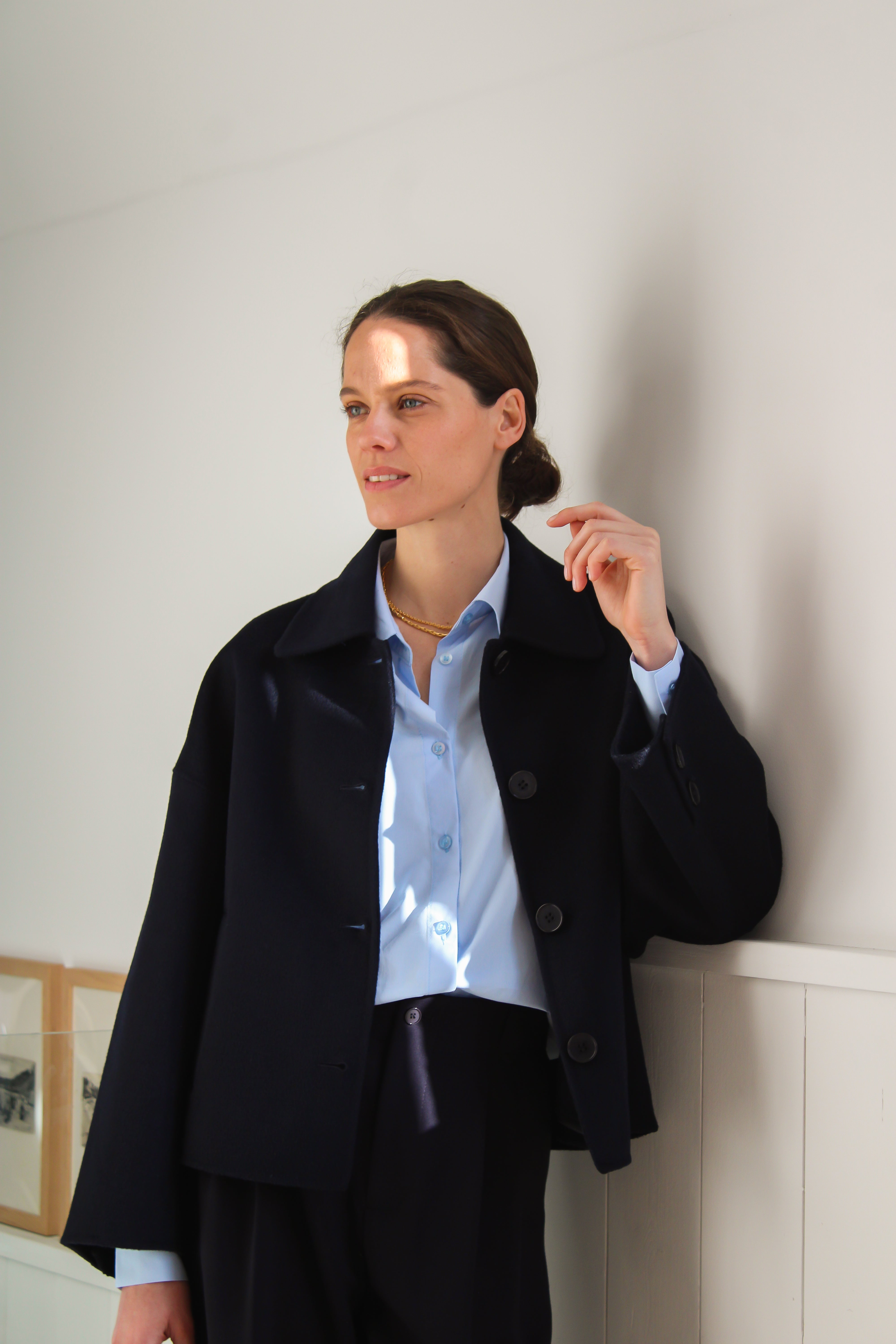 Chemise Nadine Bleue