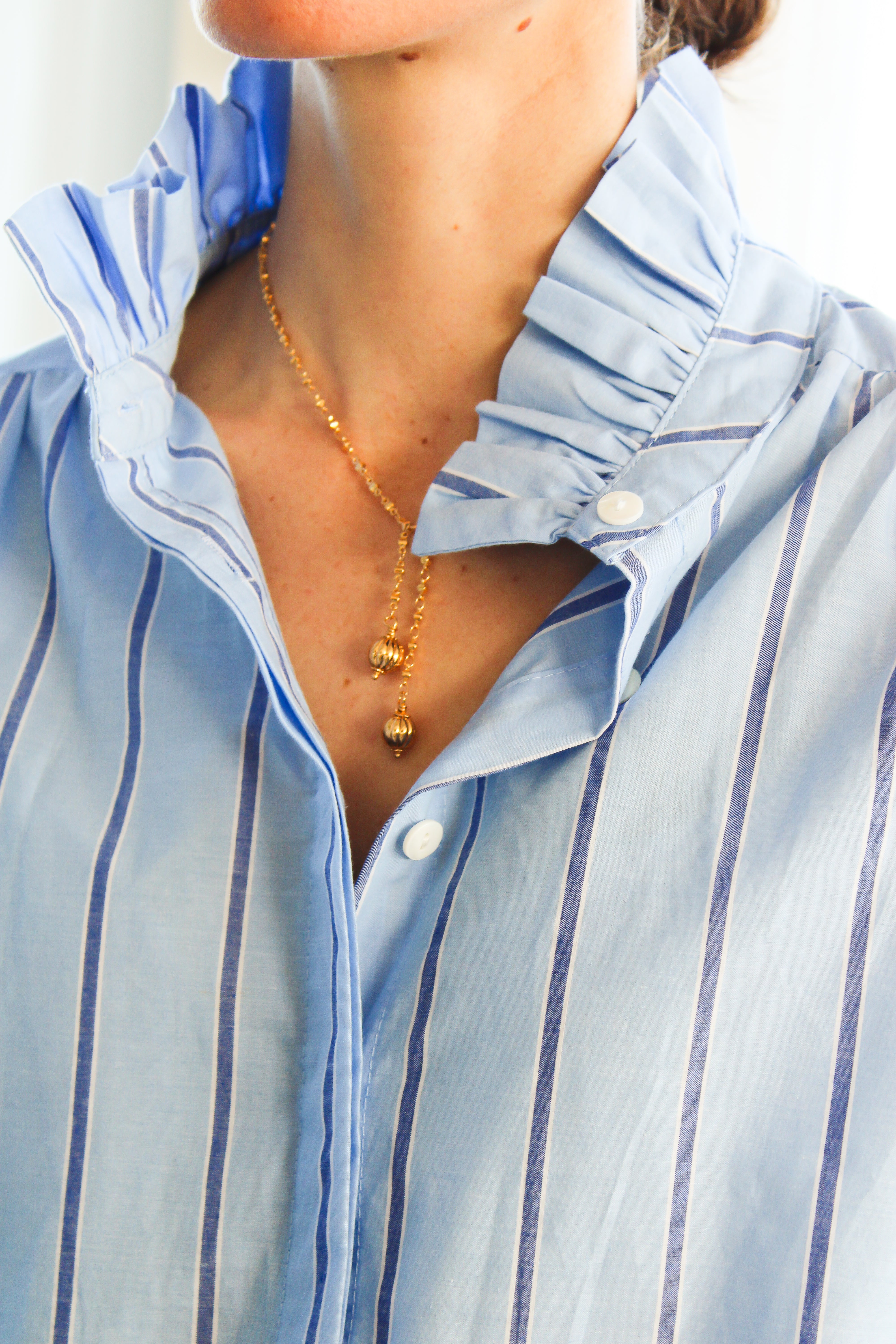 Chemise Noémie Bleue