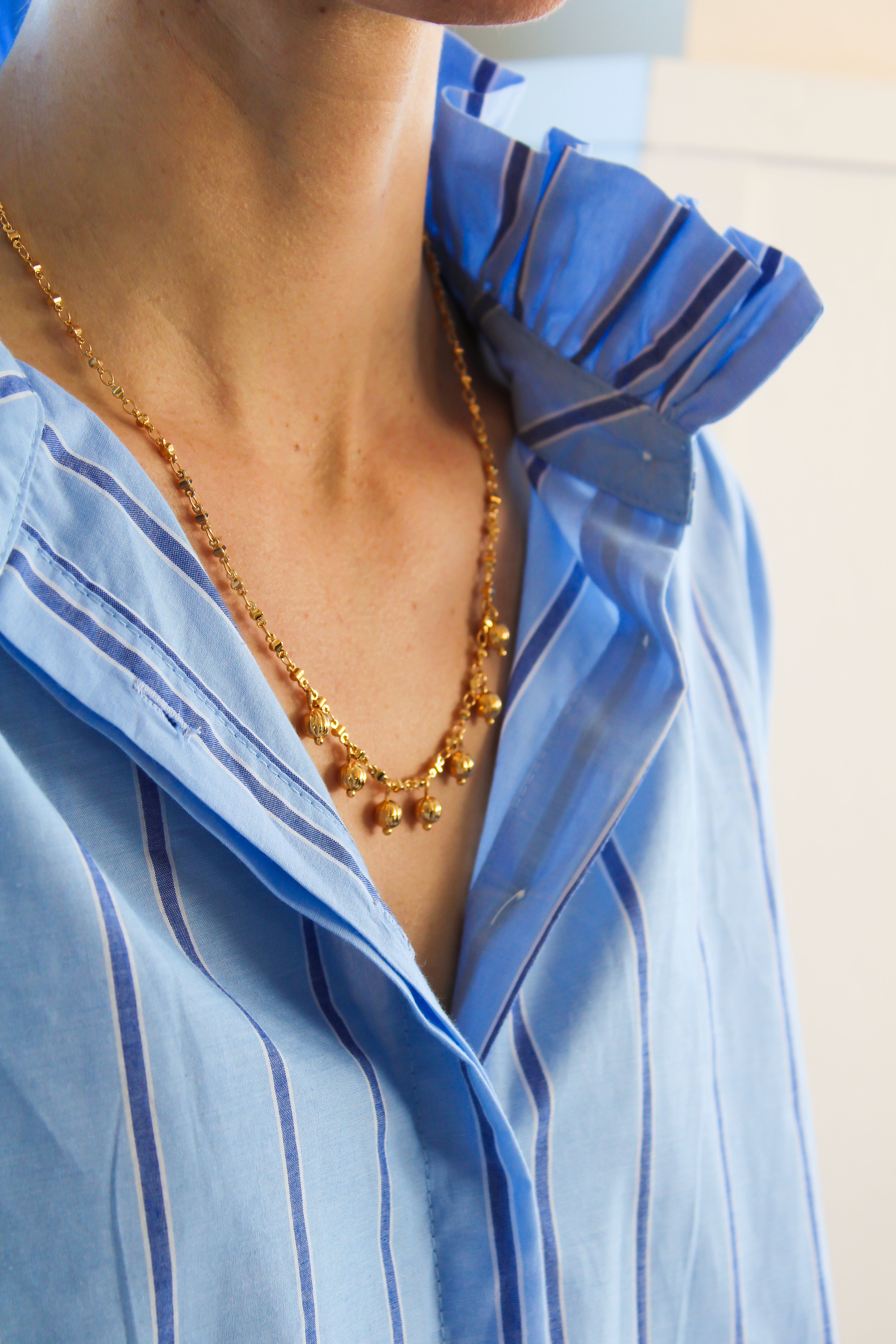 Chemise Noémie Bleue
