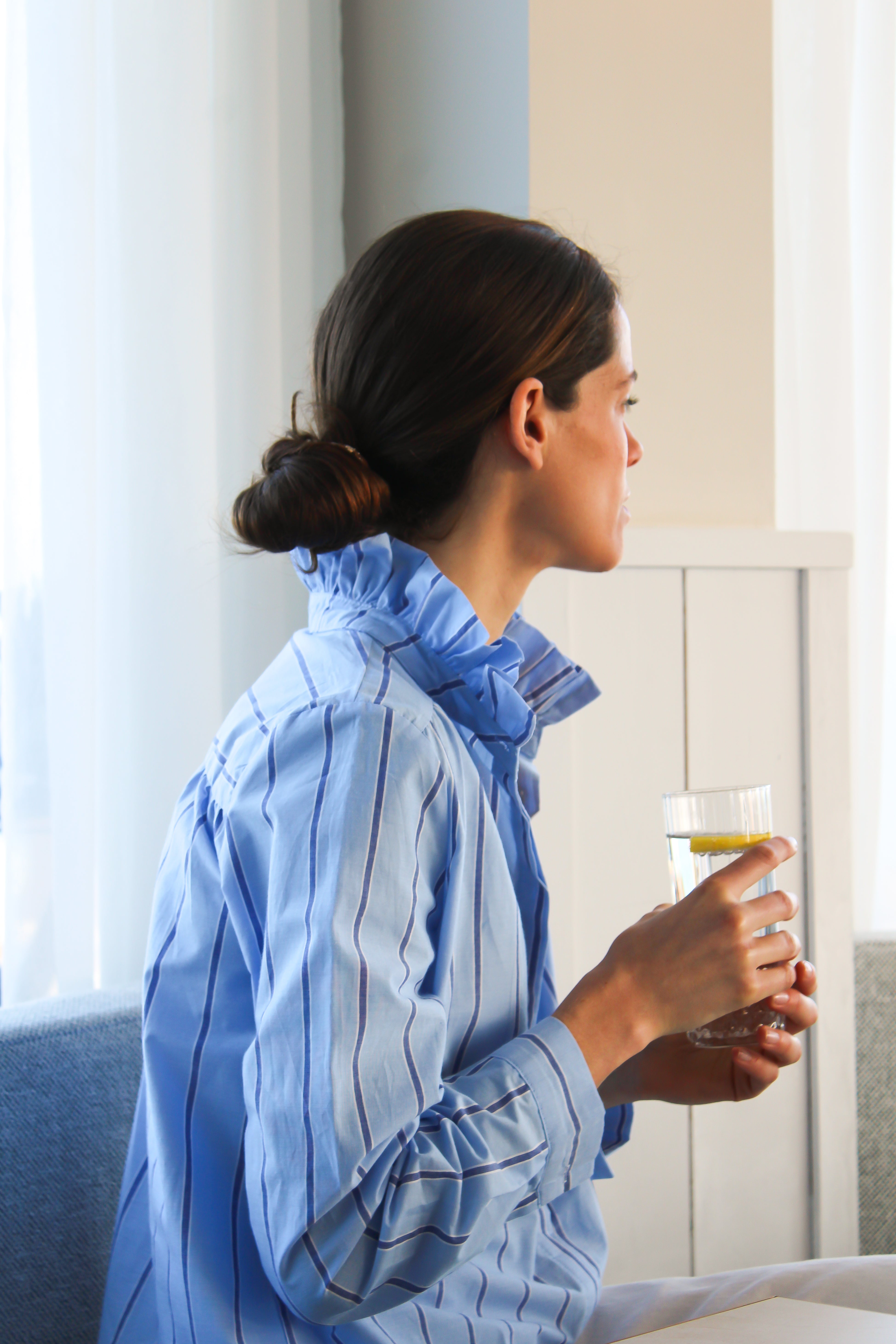 Chemise Noémie Bleue