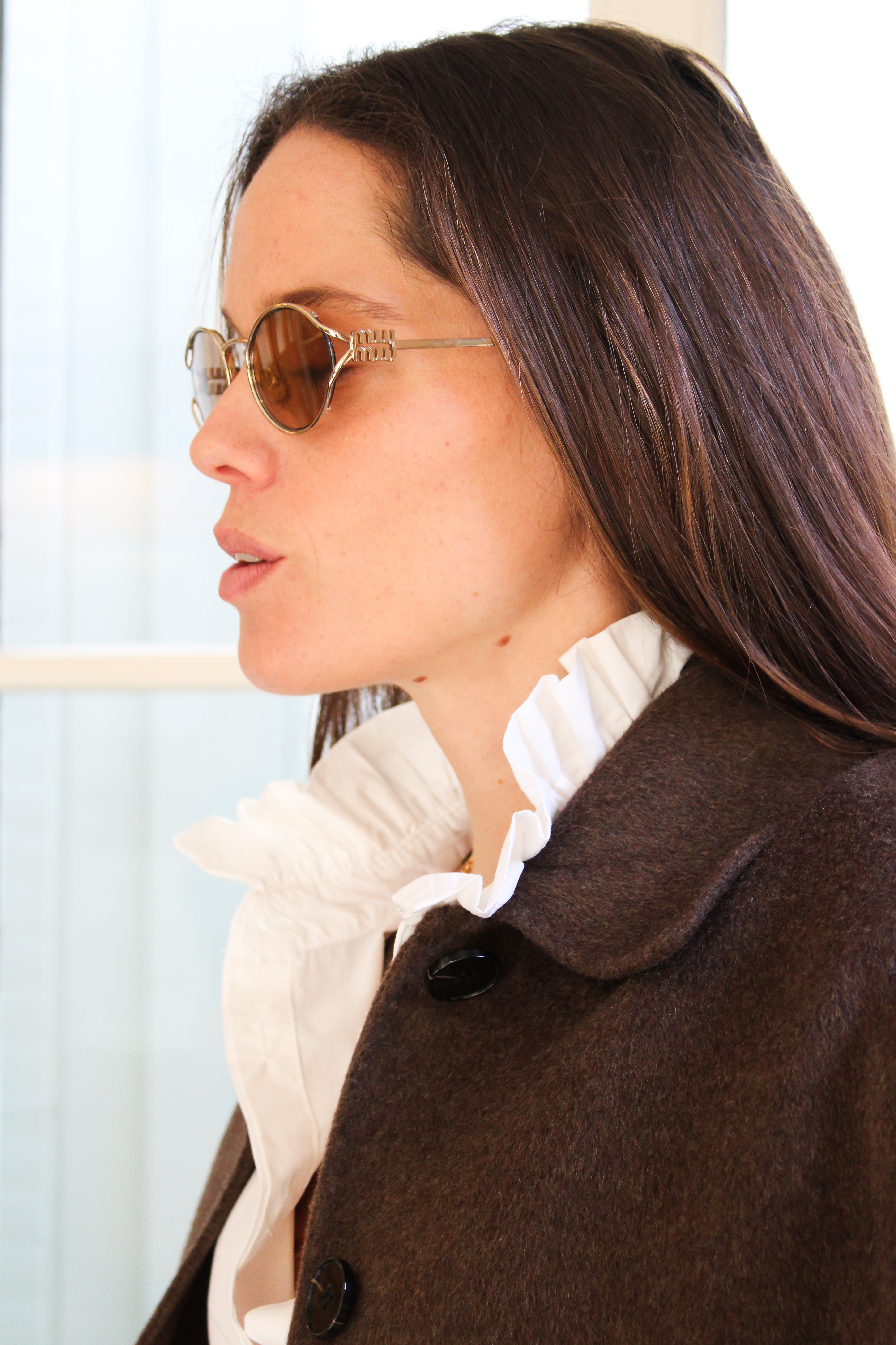 Caban double face Ébène