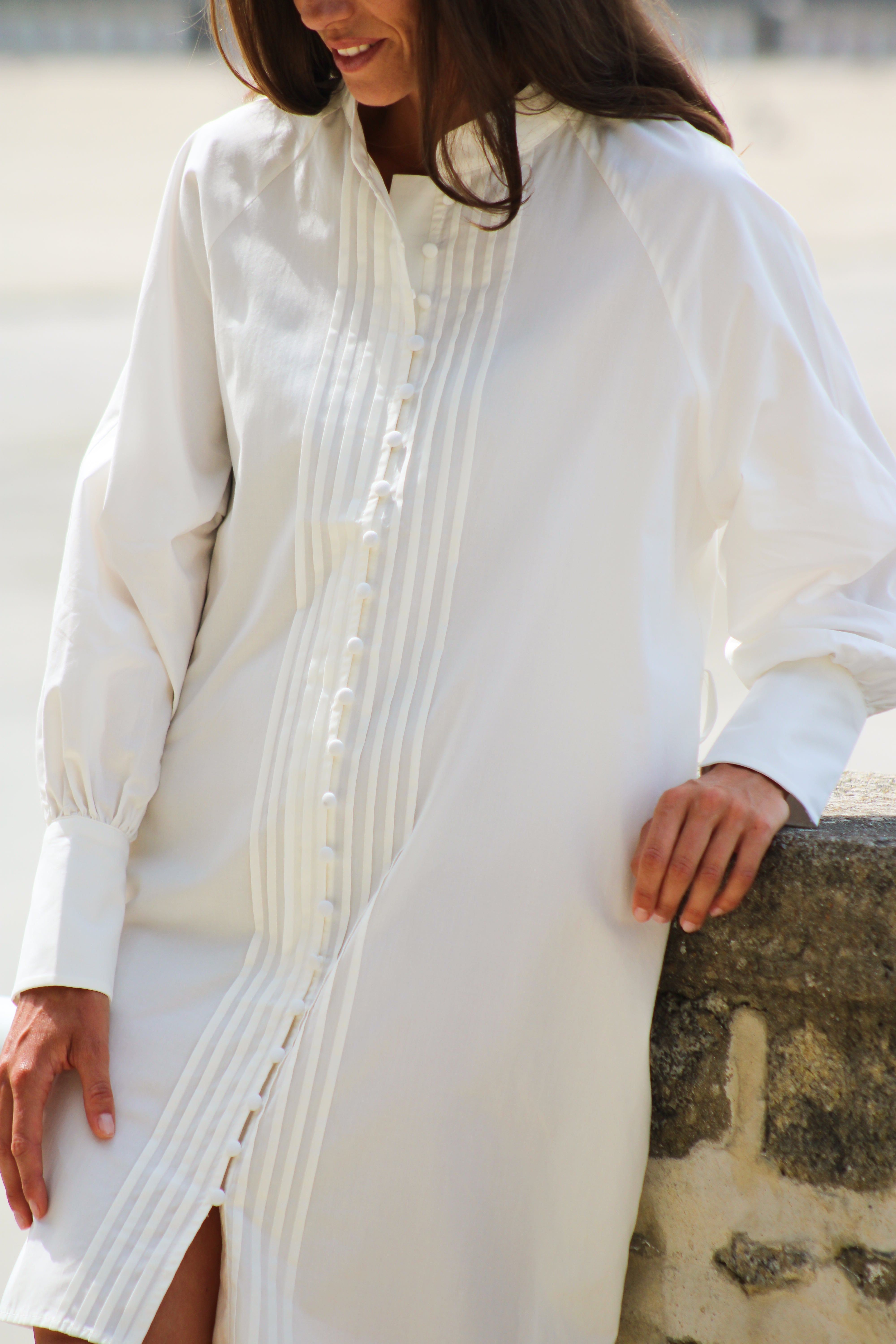 Robe Sandra blanche