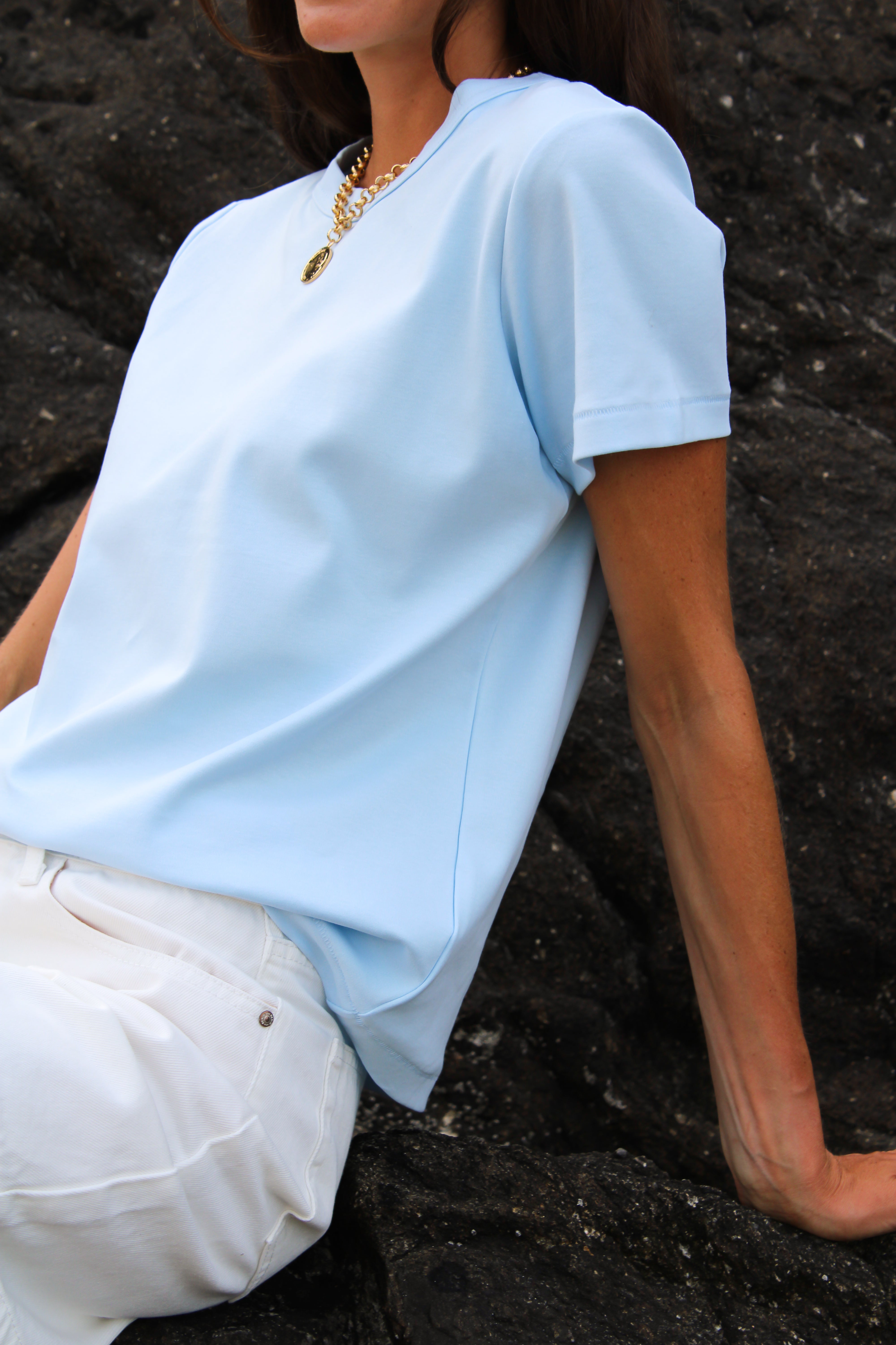 Tee-Shirt Bleu ciel