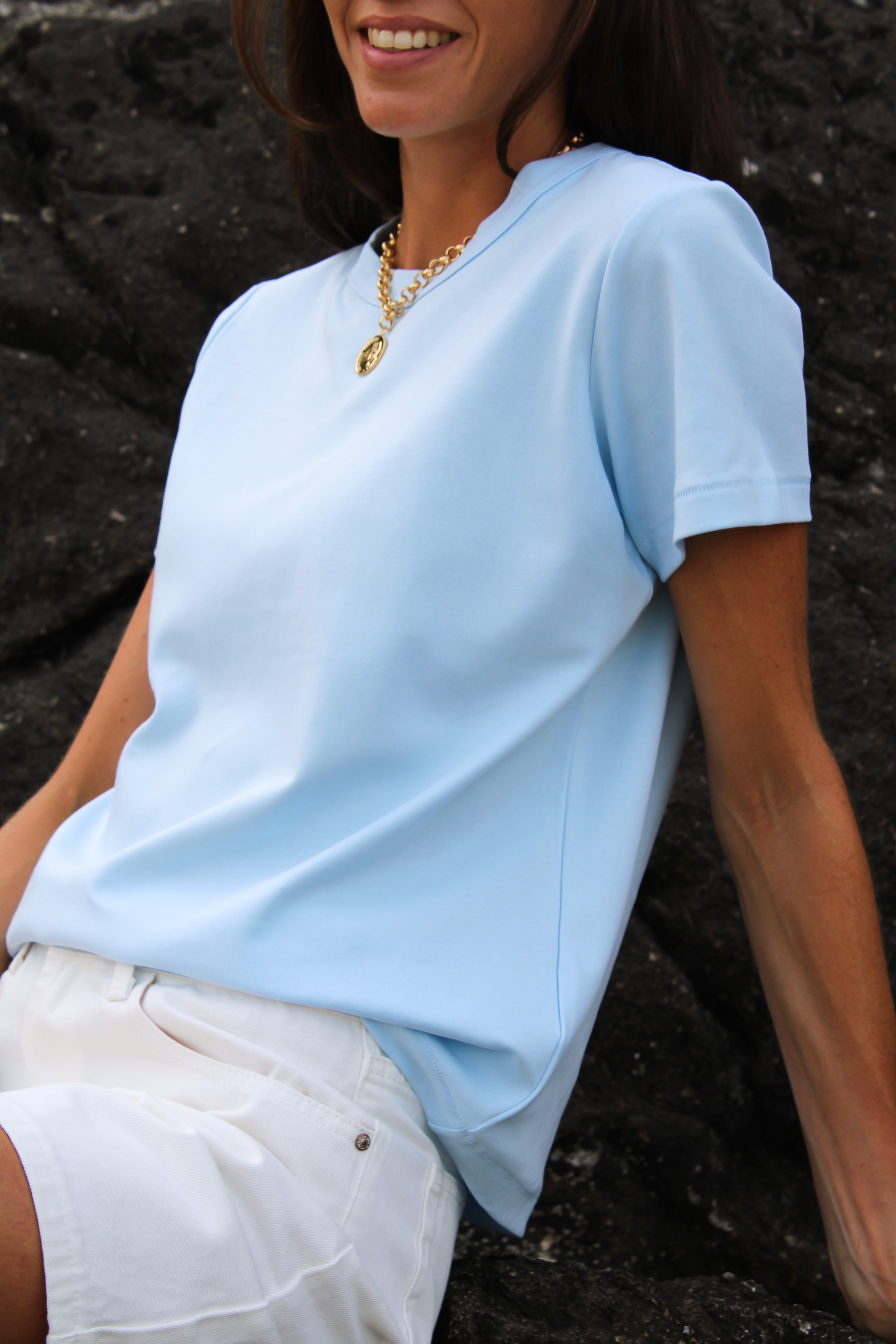 Tee-Shirt Bleu ciel